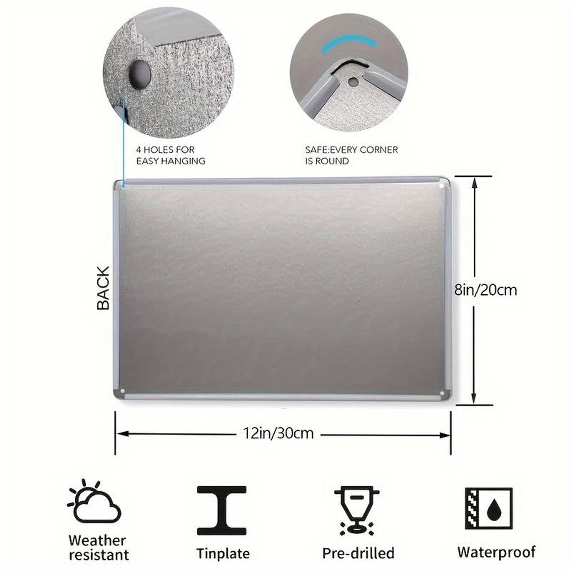 Versch. Blechschilder Retro USA 30cmx20cm