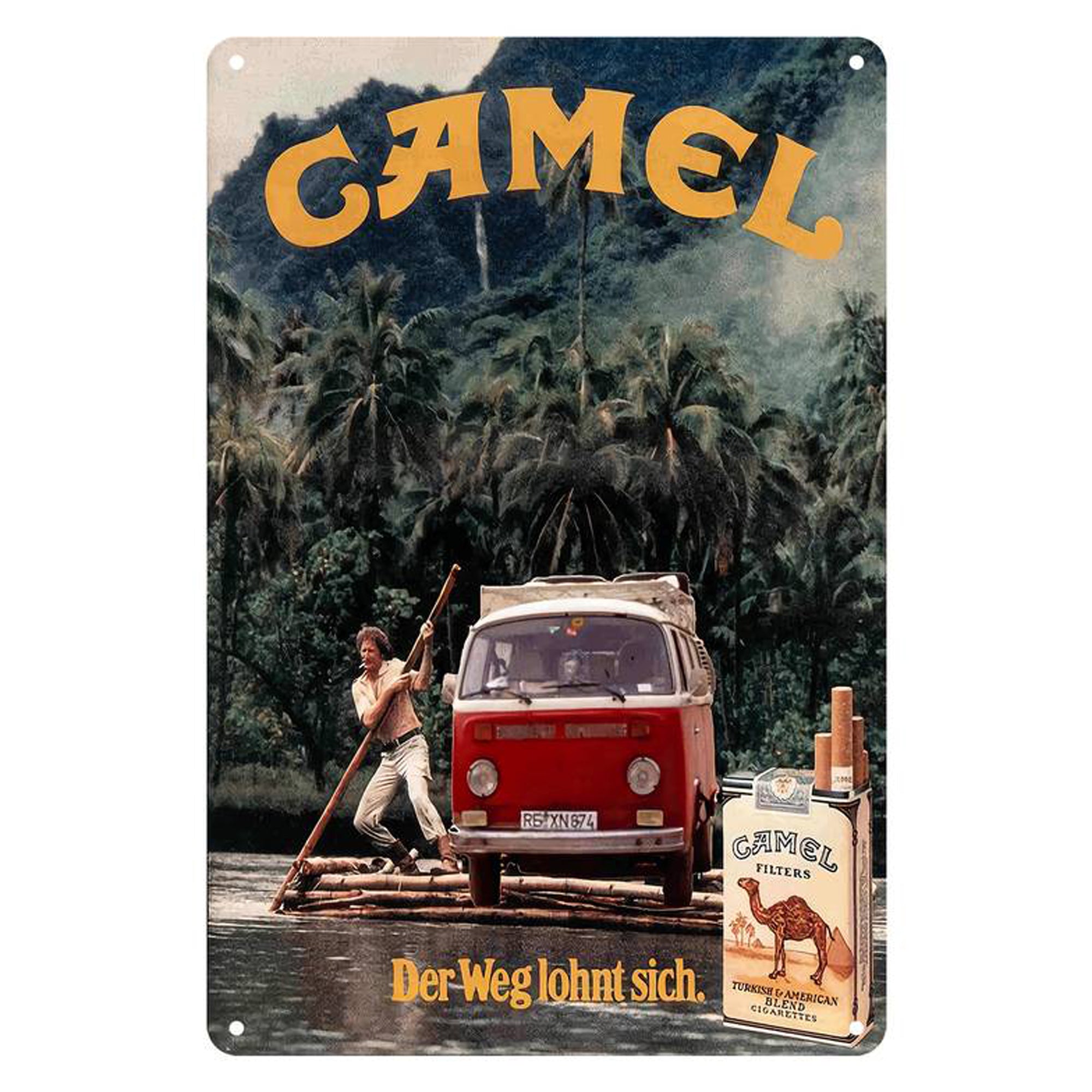 Versch. Blechschilder Retro USA 30cmx20cm