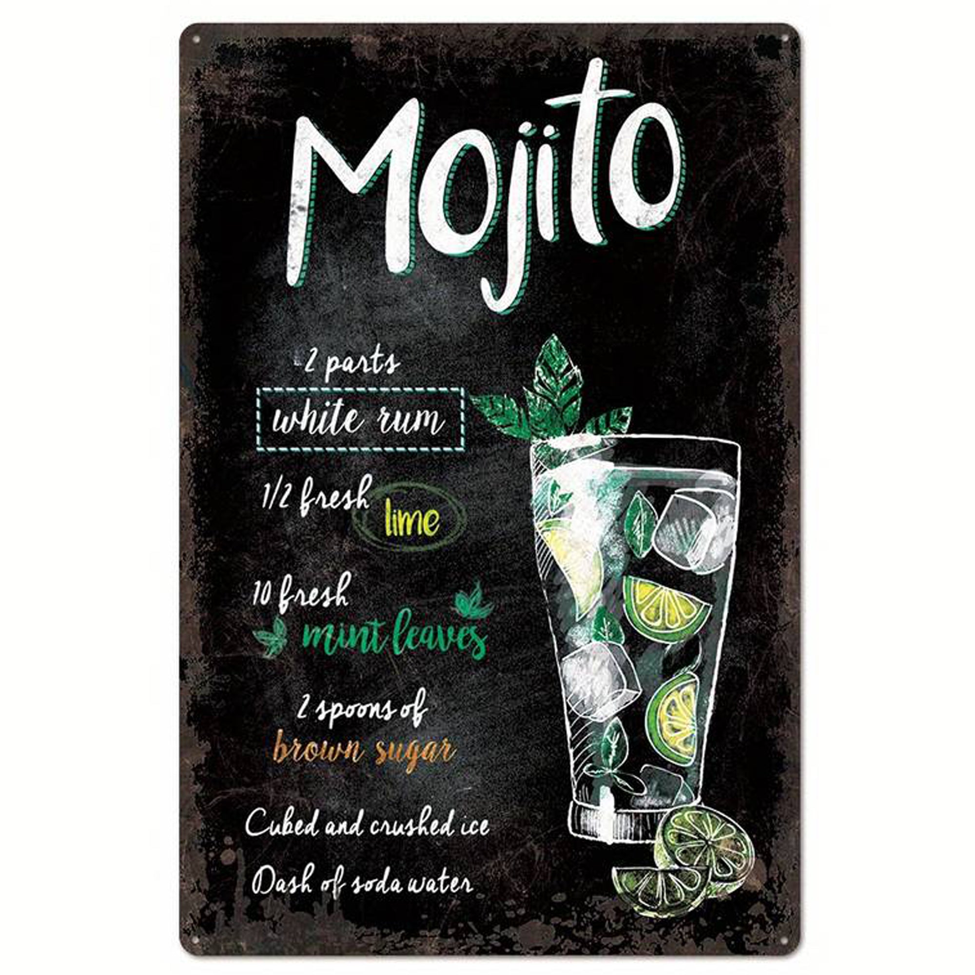 Versch. Blechschilder Retro USA 30cmx20cm