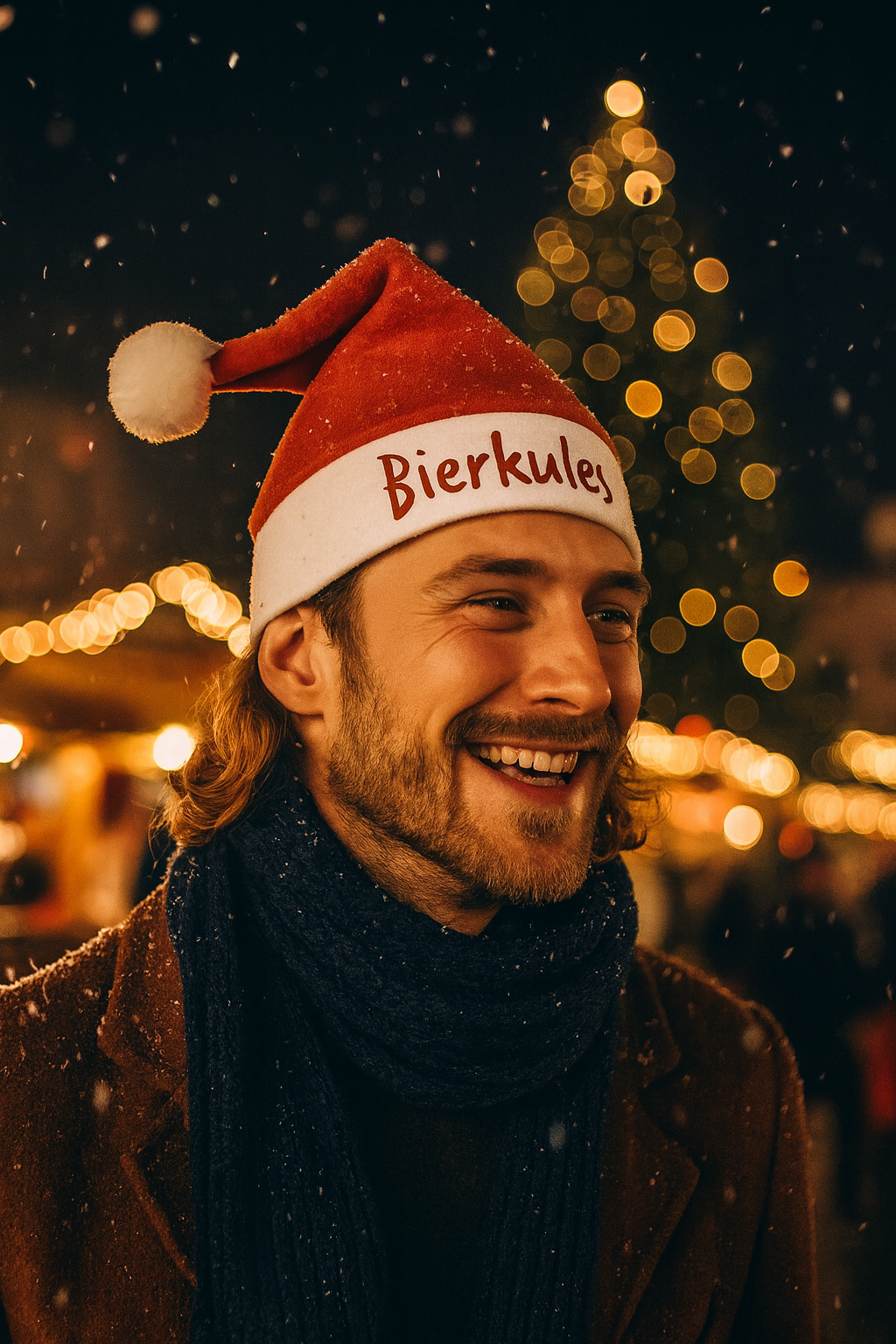 Weihnachtsmützen Nikolausmützen mit Aufschrift