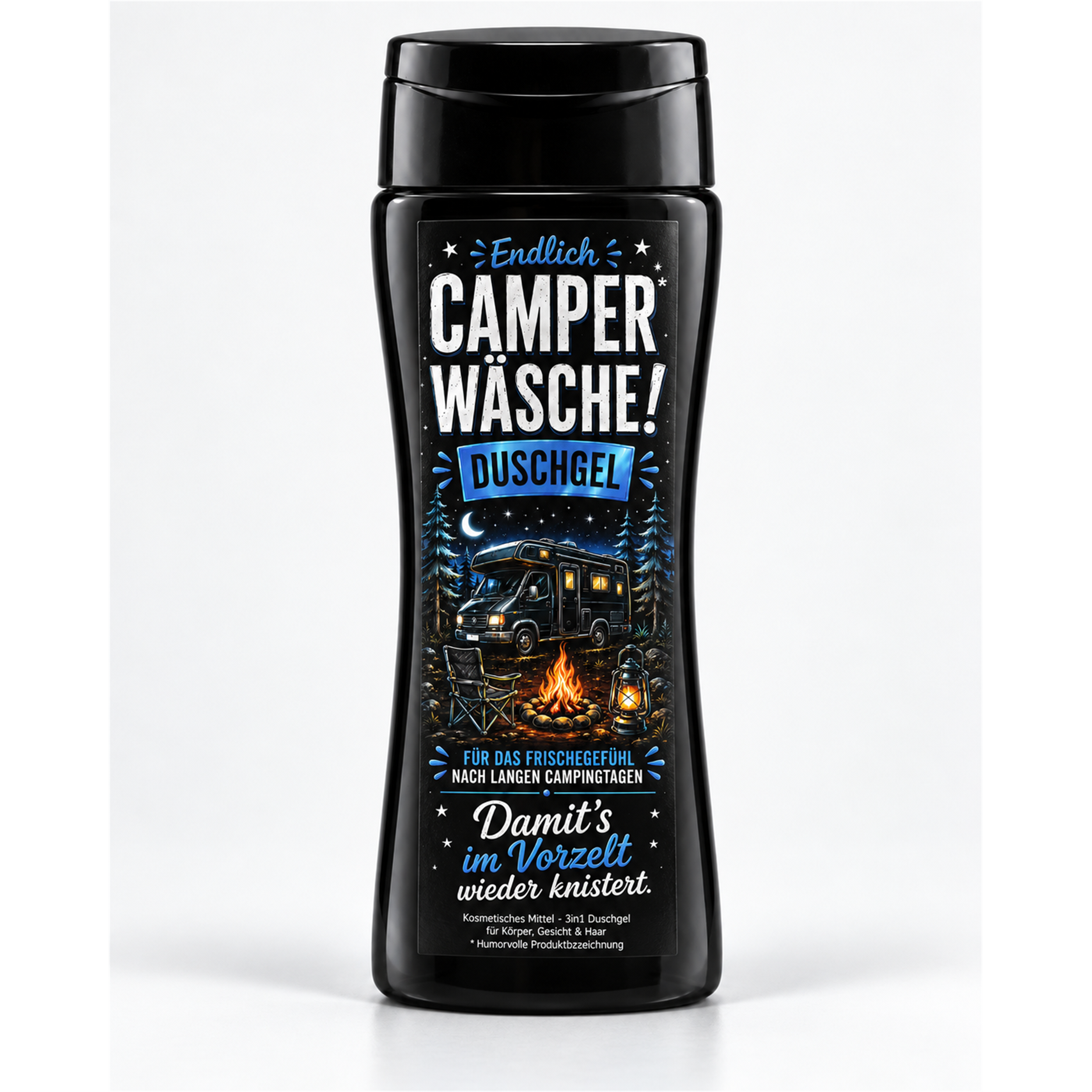Camper Wäsche! - Damits im Vorzelt wieder knistert / Lustiges Duschgel für Campingfans