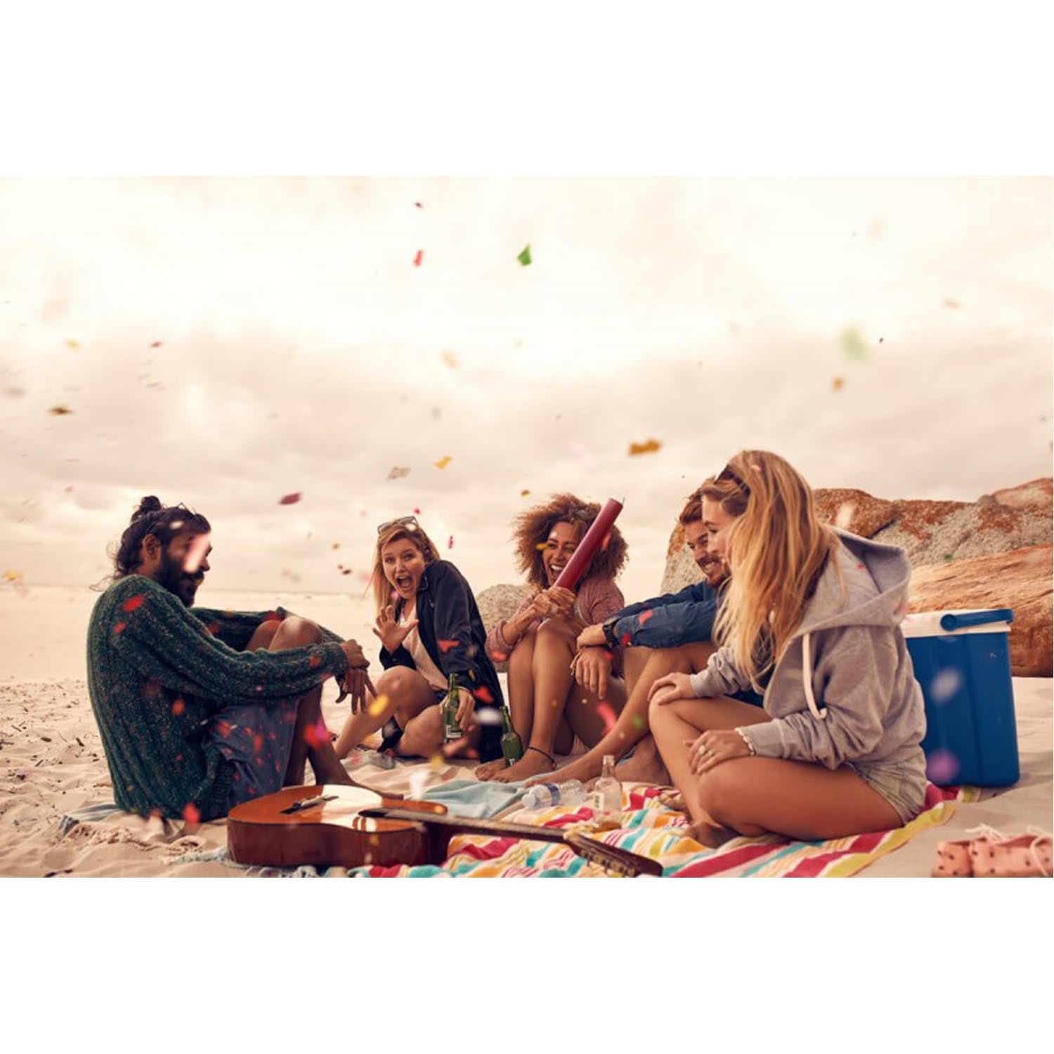 Konfetti Kanone 30cm mit 5m Reichweite