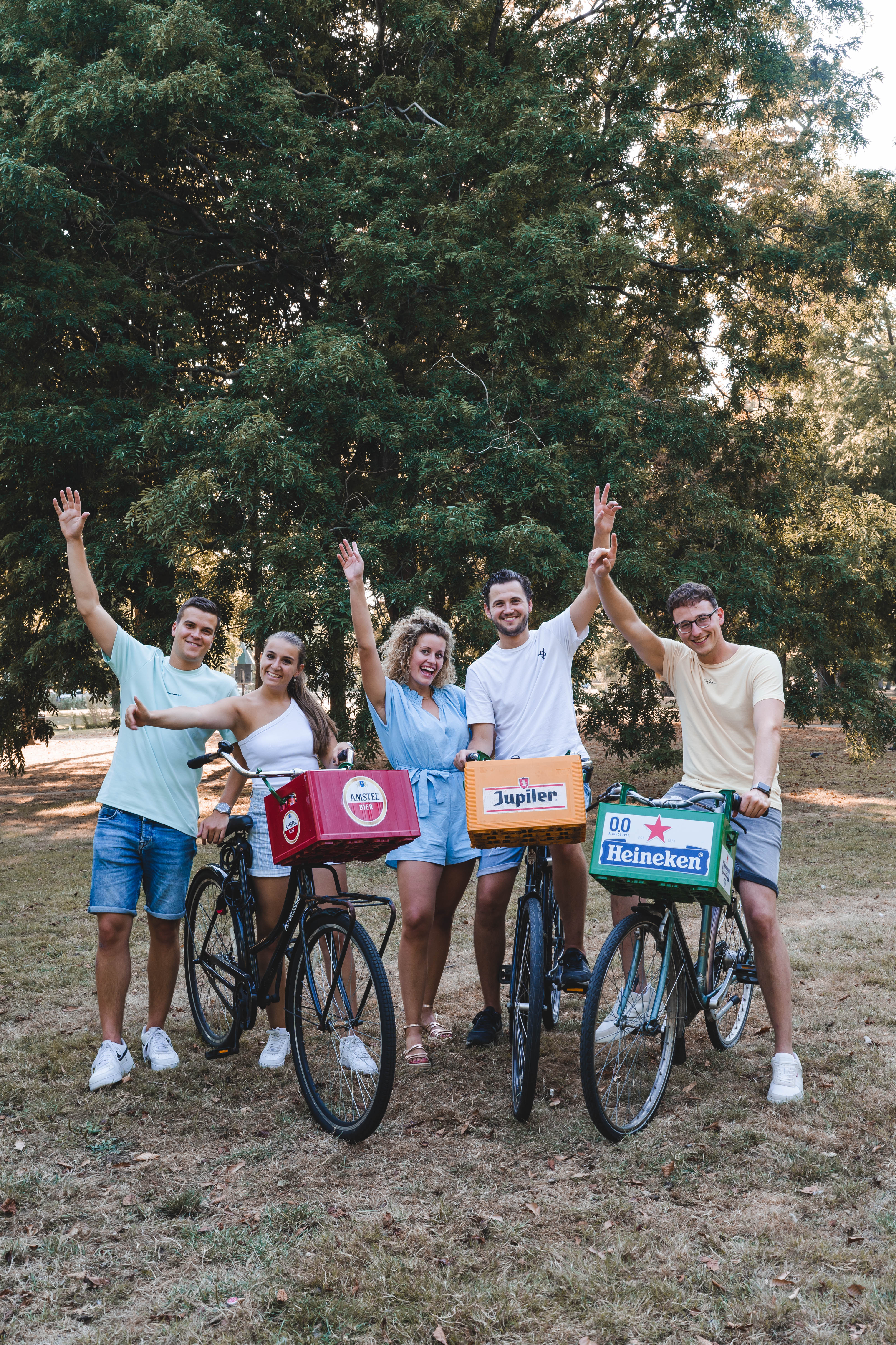 Bierkasten Transporthilfe fürs Fahrrad