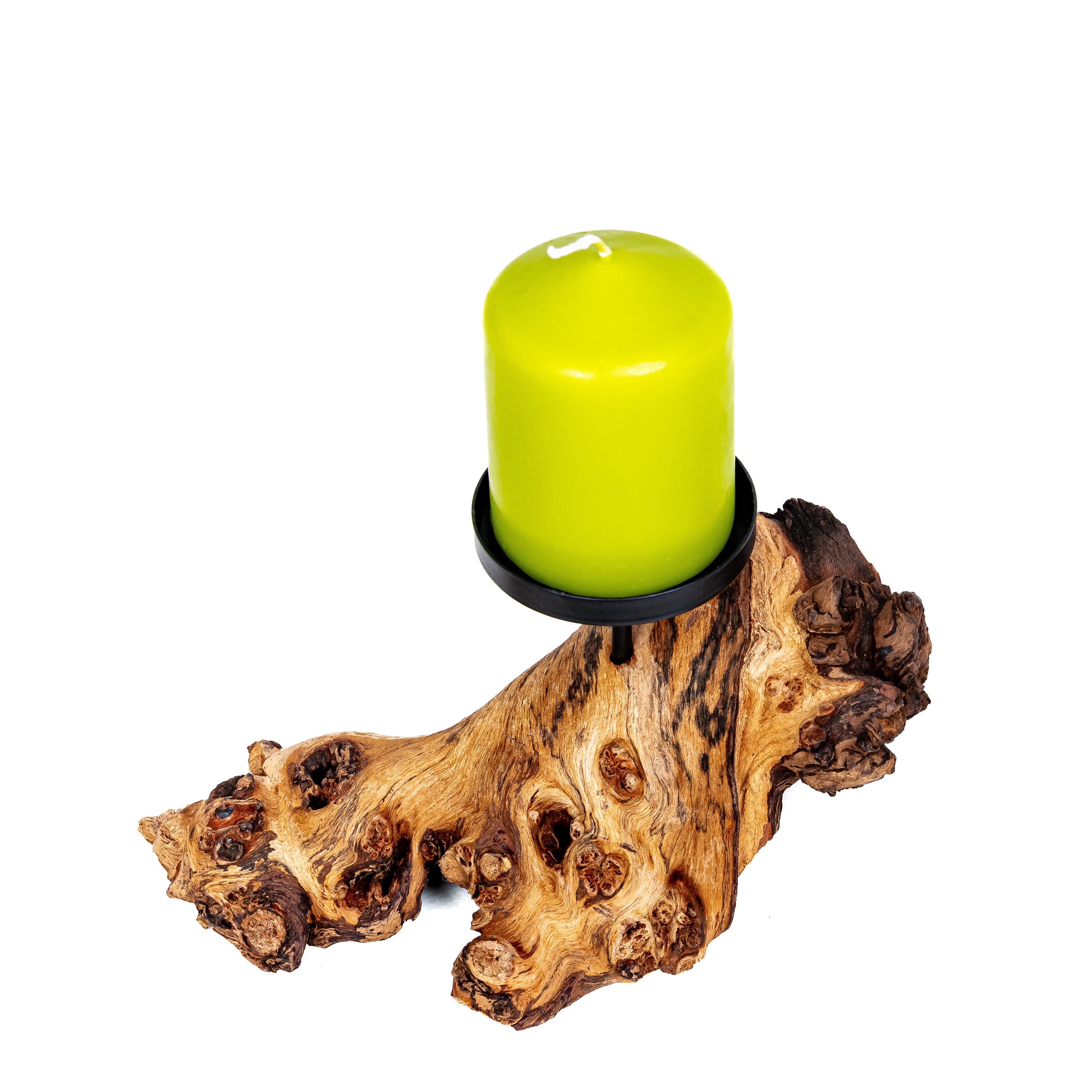 Kerzenhalter Kerzenständer Echtholzwurzel Kerze