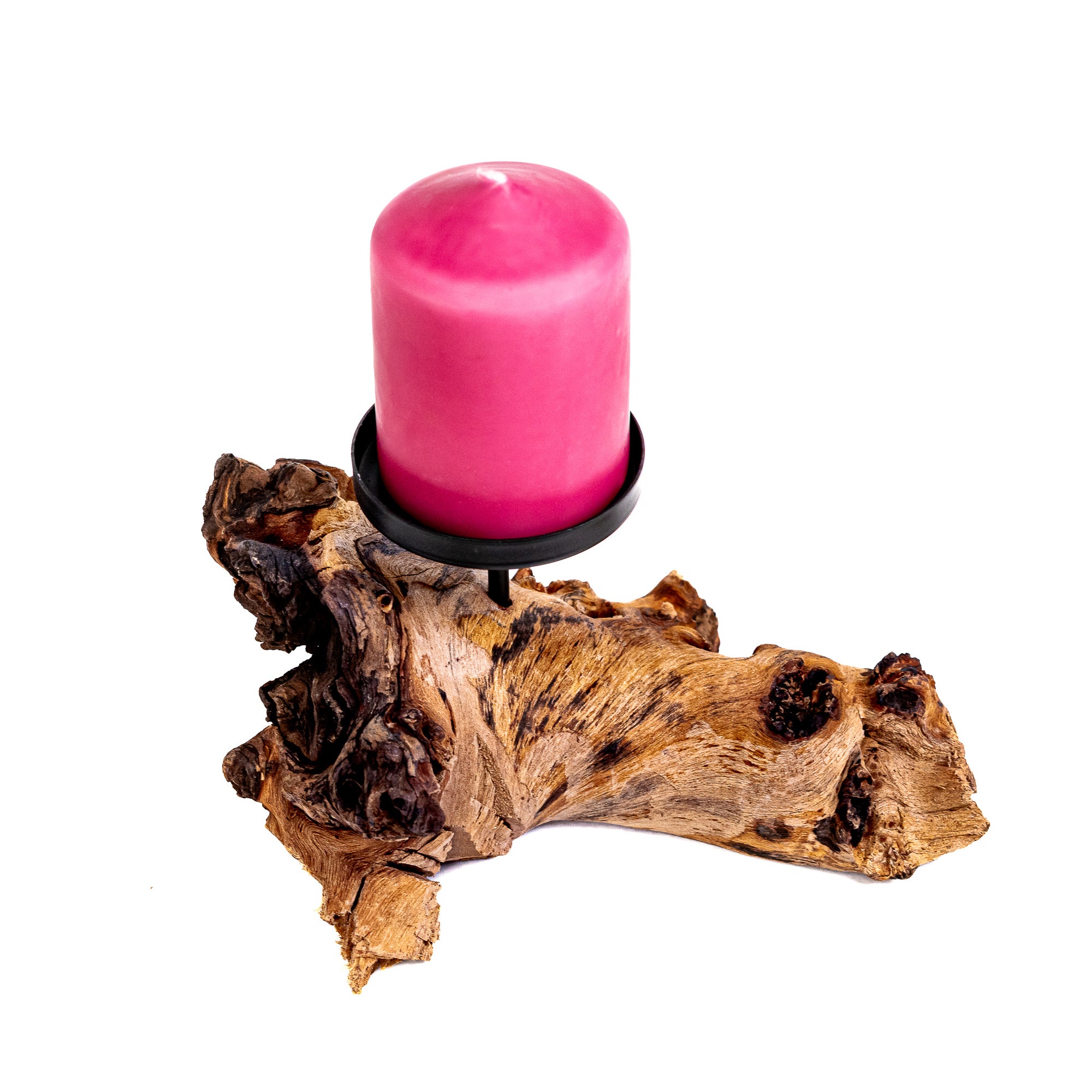 Kerzenhalter Kerzenständer Echtholzwurzel Kerze