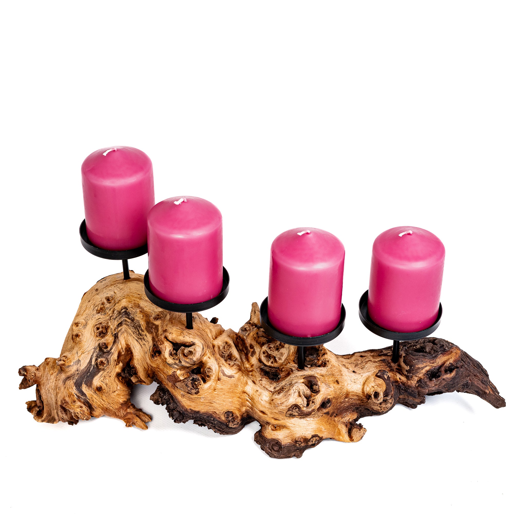 Beispielbild mit rosa Kerzen