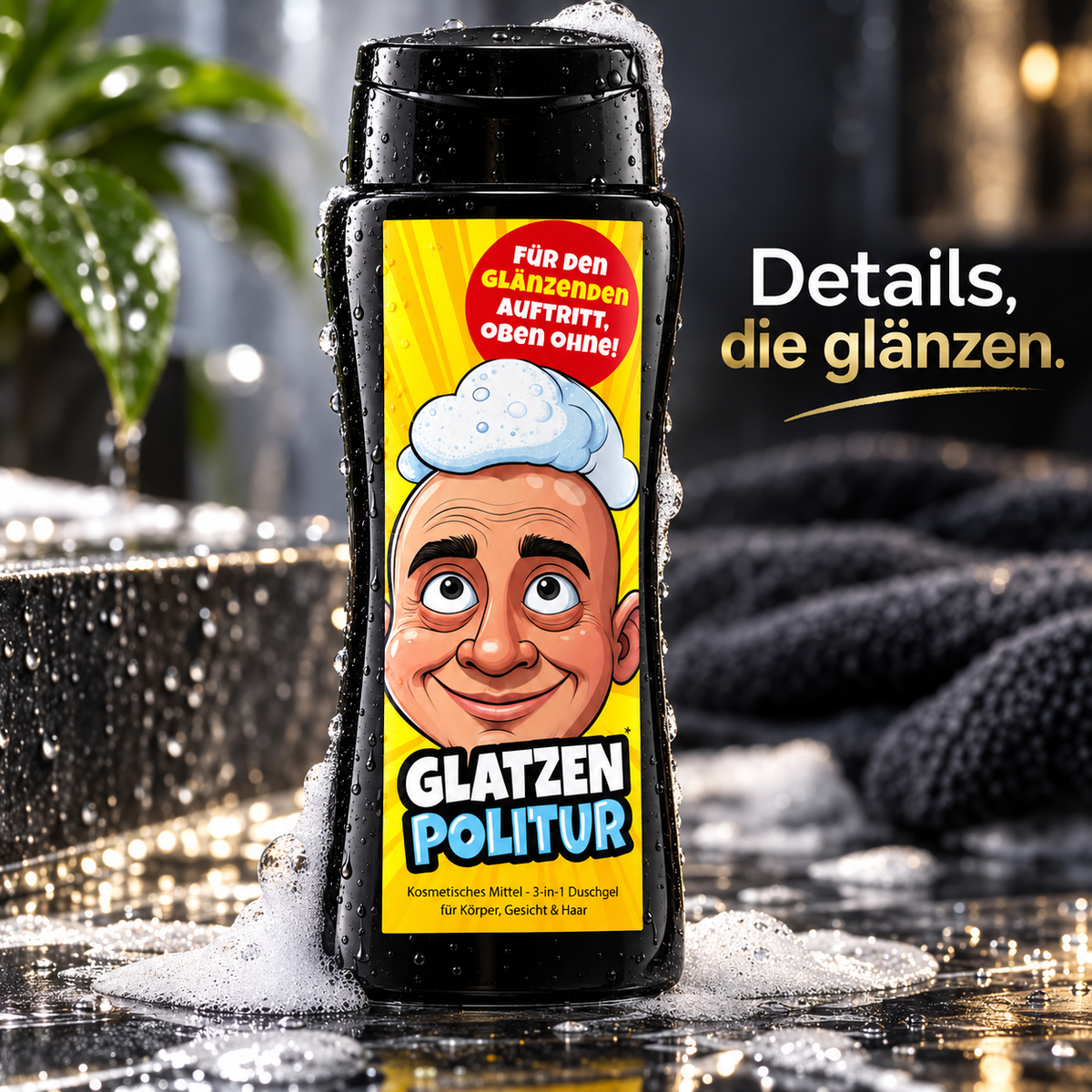 GlatzenPolitur - Das legendäre Männerduschgel