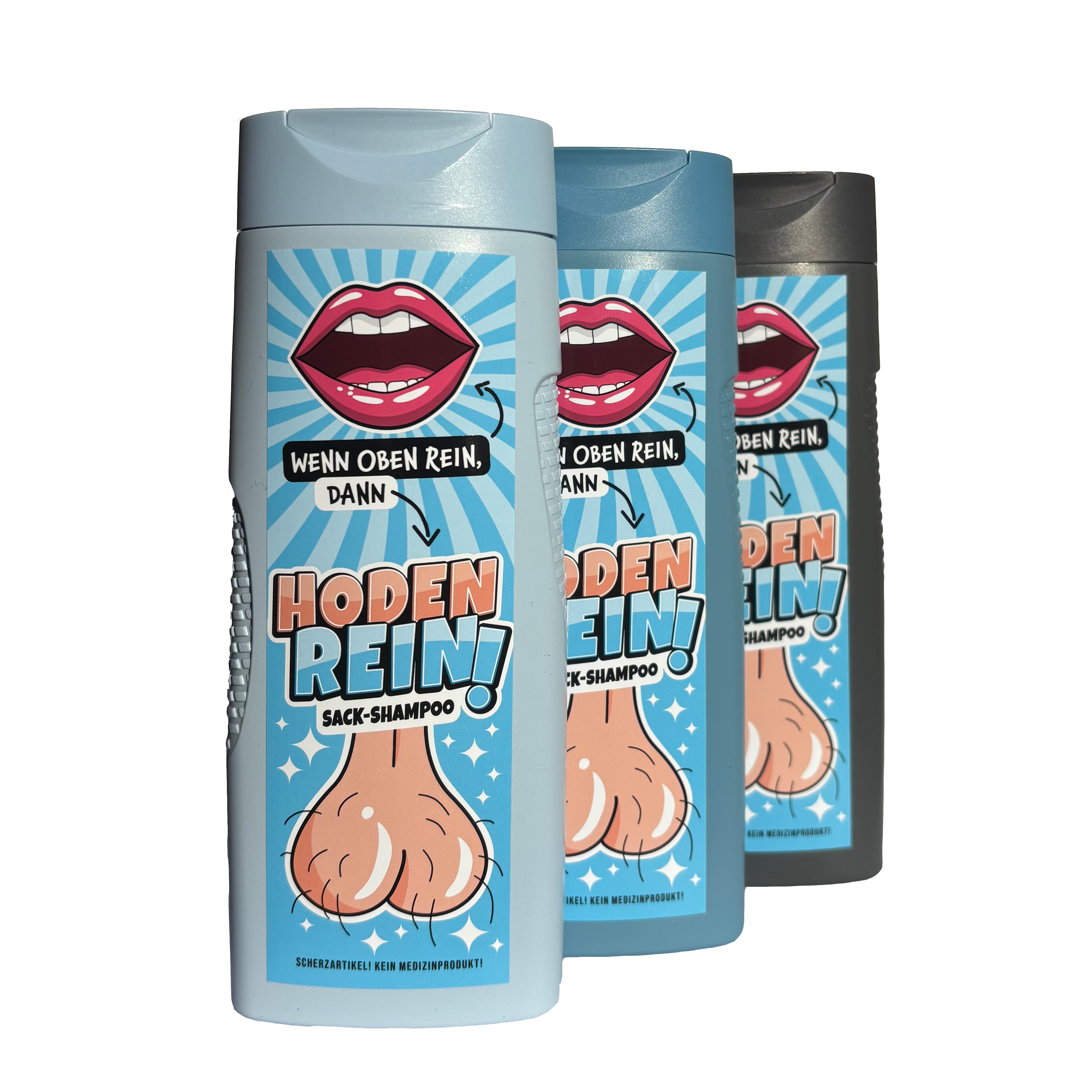 Hoden Rein Duschgel – Lustiges Männer Duschgel | Witziges Geschenk für Männer, JGA, Vatertag, Geburtstag | Männerpflege mit Humor | Fun Duschgel & Scherzartikel für echte Kerle - HODENREIN