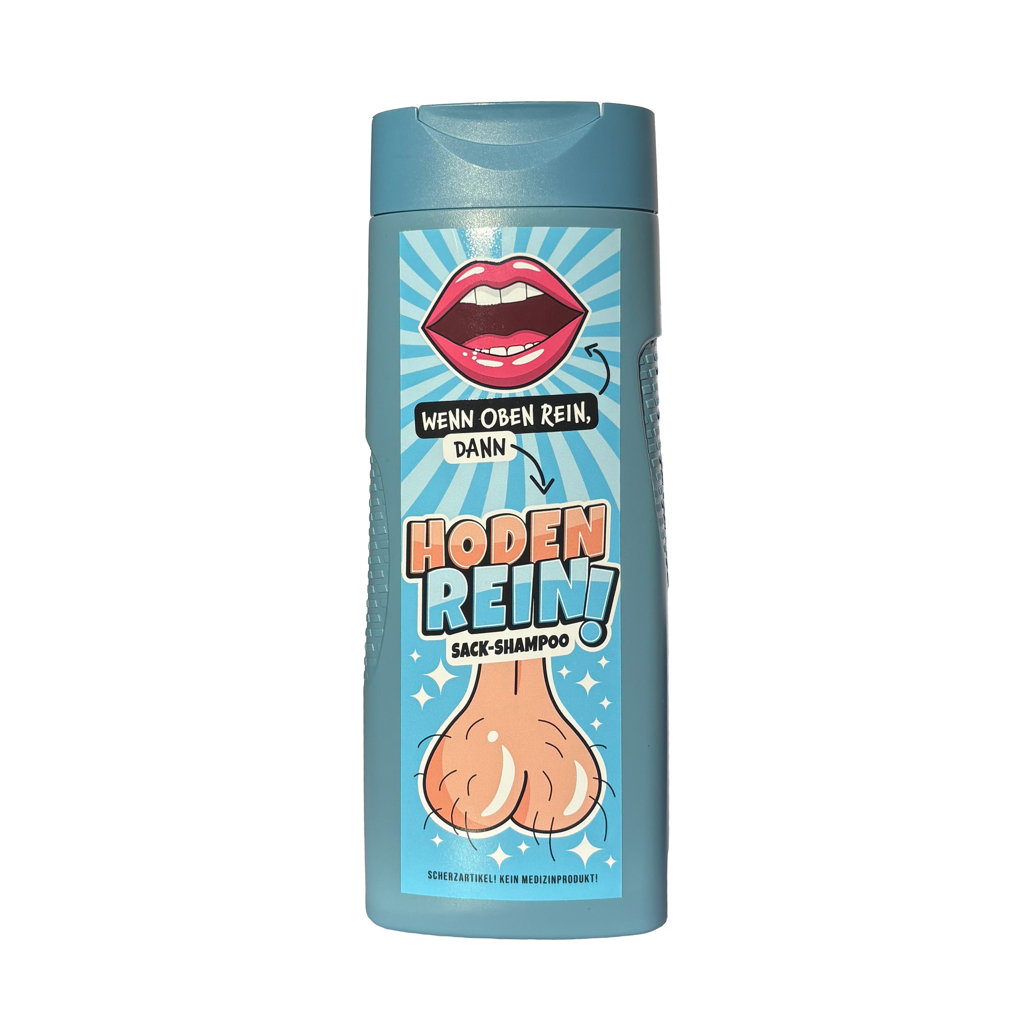Hoden Rein Duschgel – Lustiges Männer Duschgel | Witziges Geschenk für Männer, JGA, Vatertag, Geburtstag | Männerpflege mit Humor | Fun Duschgel & Scherzartikel für echte Kerle - HODENREIN