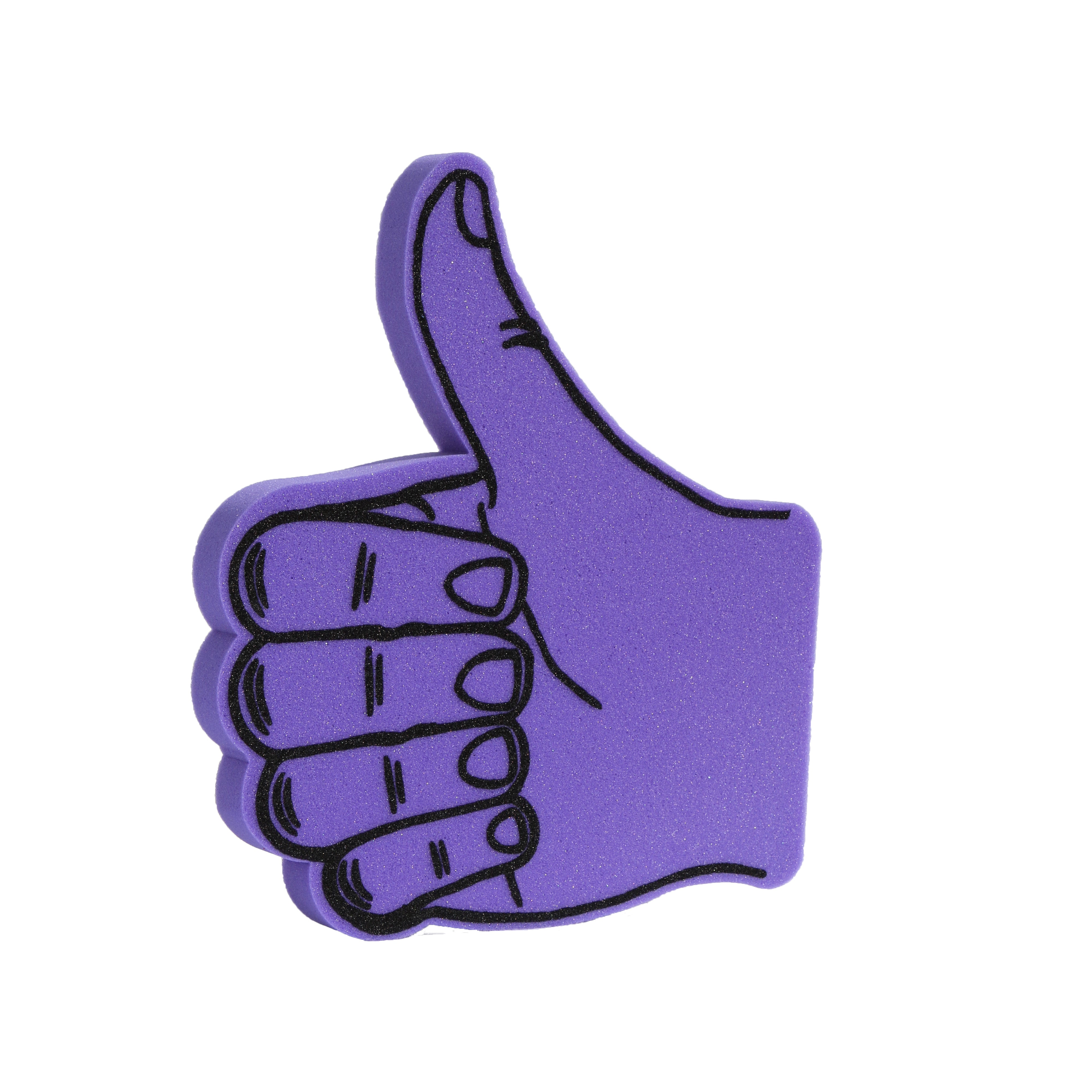 Schaumstofffinger Daumen hoch Winkehand