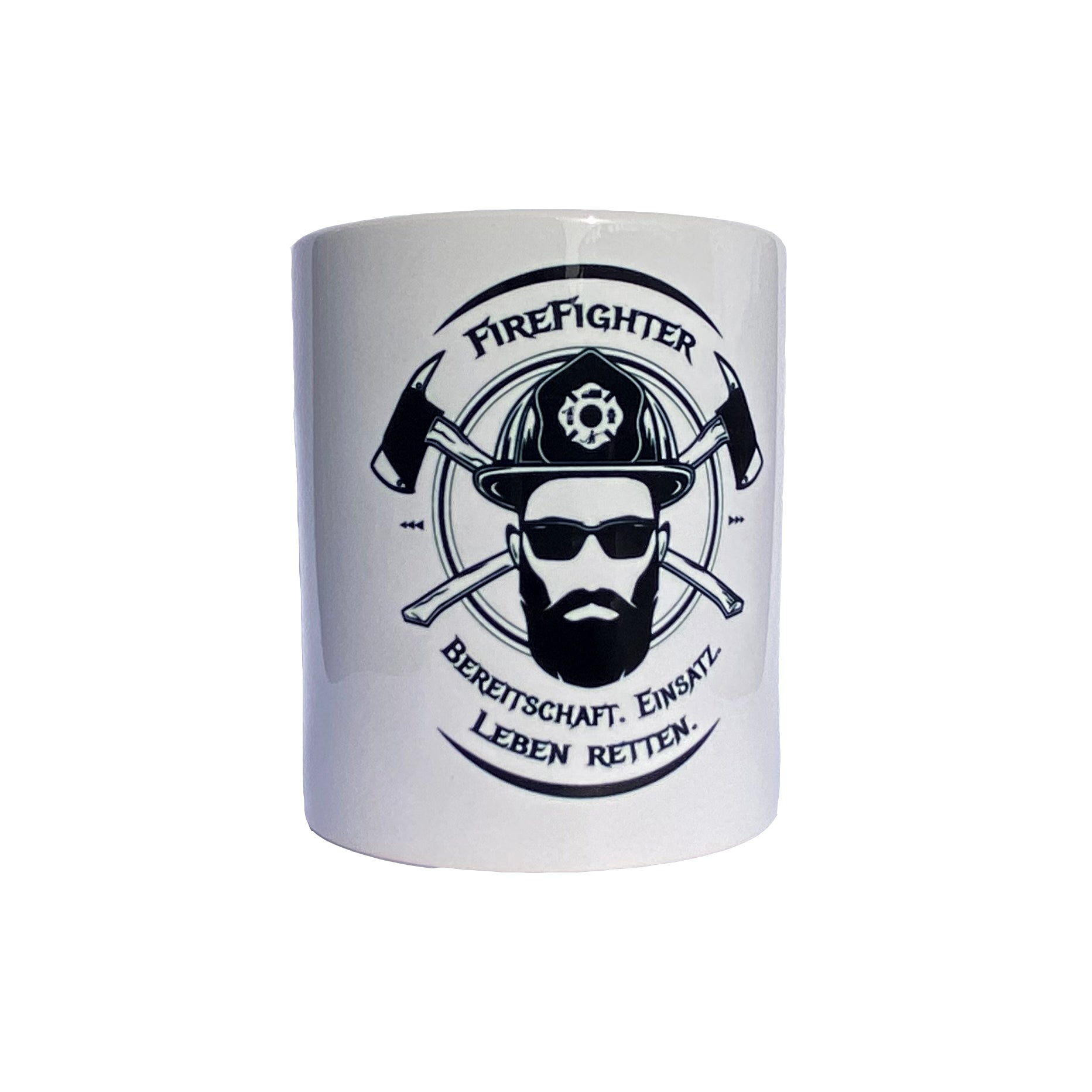 Feuerwehr Tasse mit Geschenkverpackung, Geschenk für Feuerwehrler