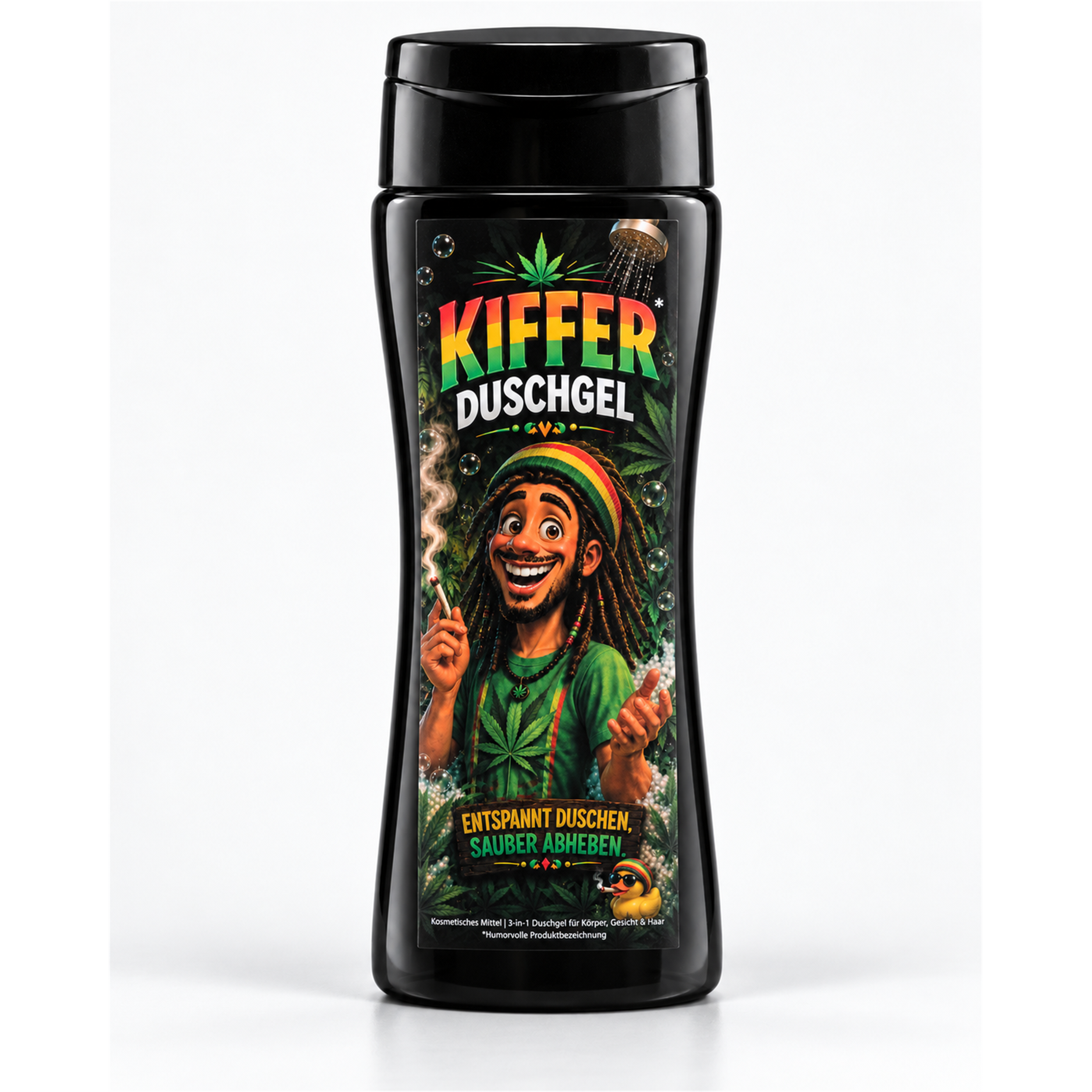 Kiffer Duschgel – lustiges 3-in-1 Duschgel & Geschenk für Kiffer