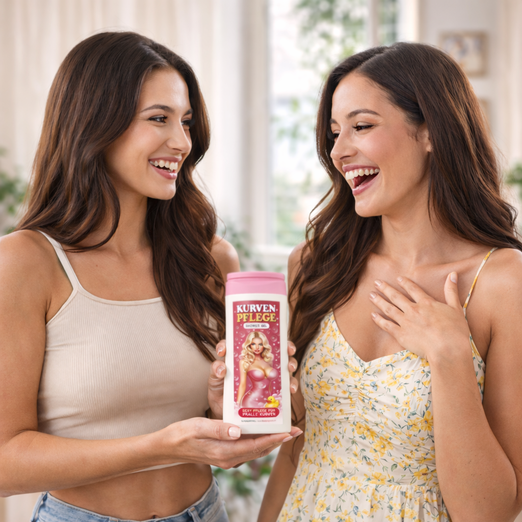 Kurven Pflege Duschgel - Witzige Geschenkidee für Frauen