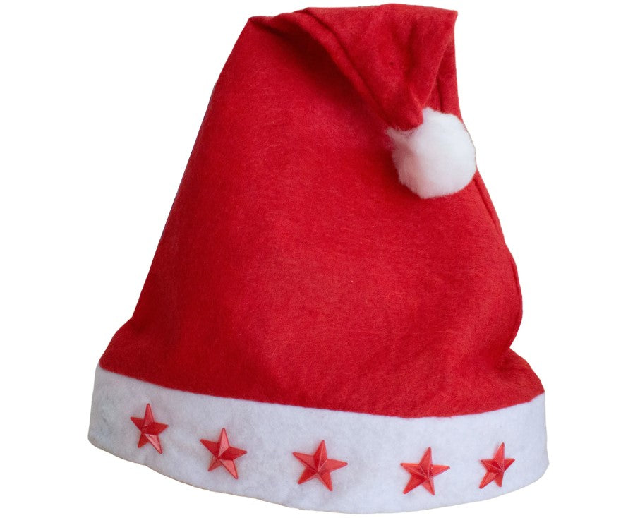 Weihnachtsmütze mit Spruch | Nikolausmütze | Weihnachtsmarkt LED