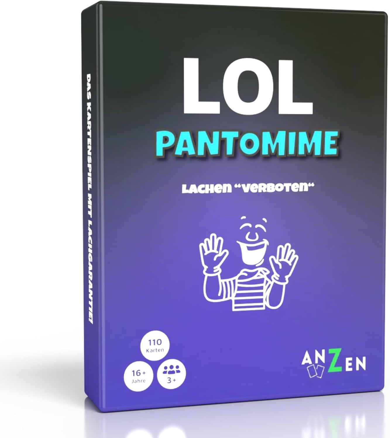 Lol-Partyspiel-Pantomime-Kartenspiel-Spielabend