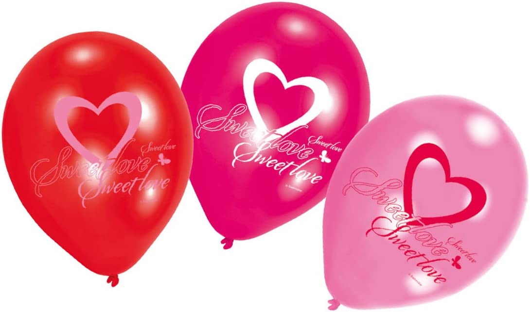 Deko-Set "I love you" Ballons und Girlande