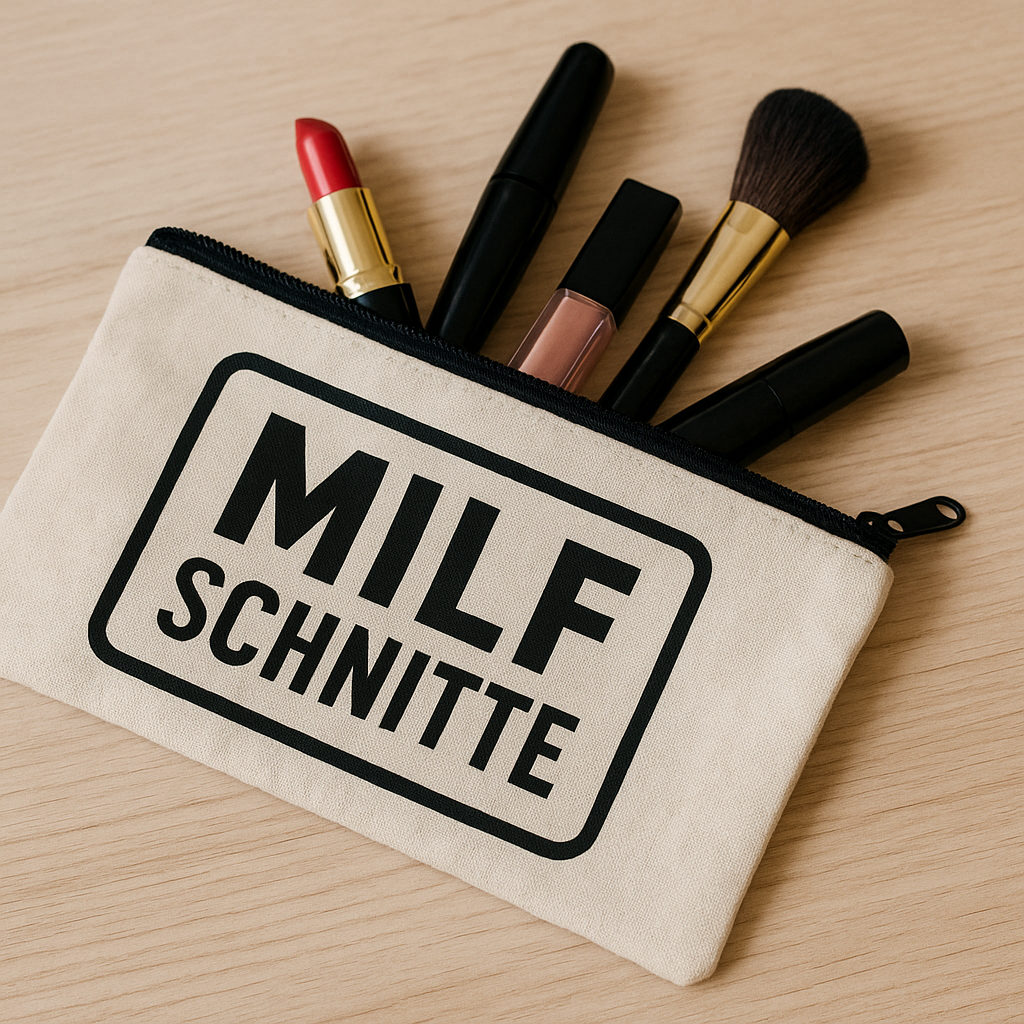 Schminktasche MILF Schnitte - Kosmetiktasche
