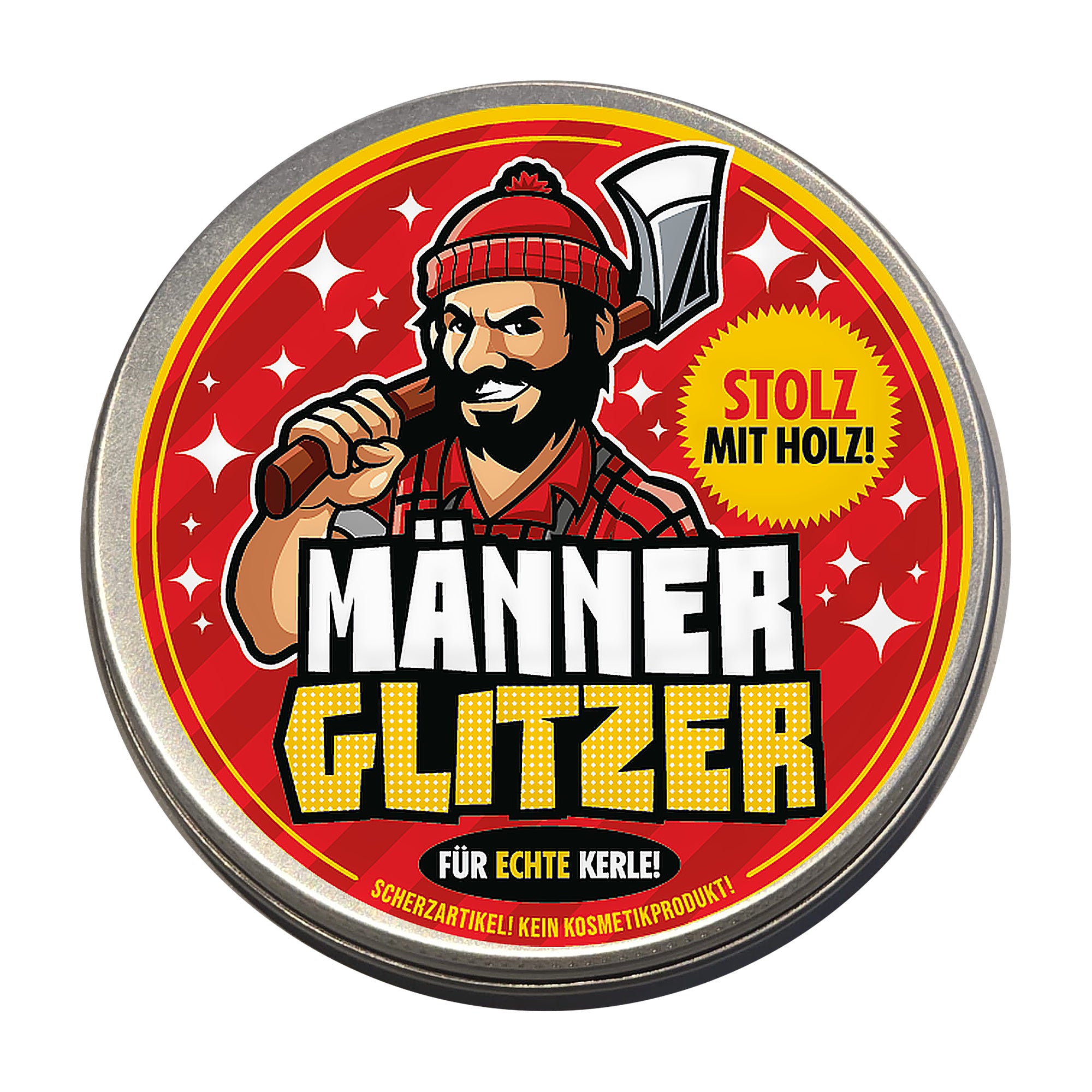 Spaßartikel Männergeschenk maennerglitzer Tischler Schreiner