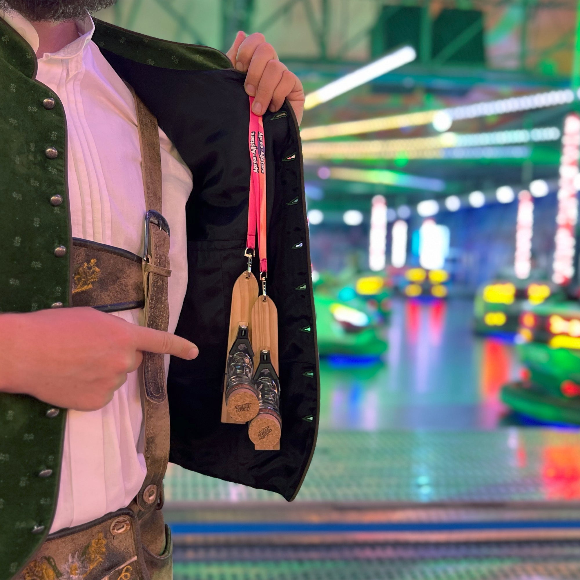 Miniski Apres Ski Party Skiglas Schnapsglas