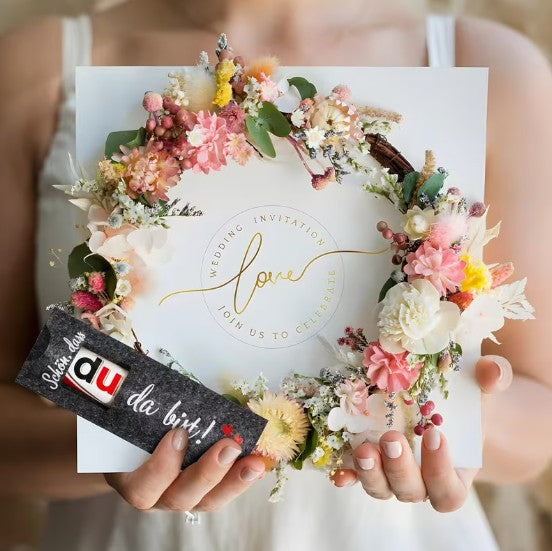 Filzhülle für Schokoriegel – das kleine Geschenk, das groß ankommt