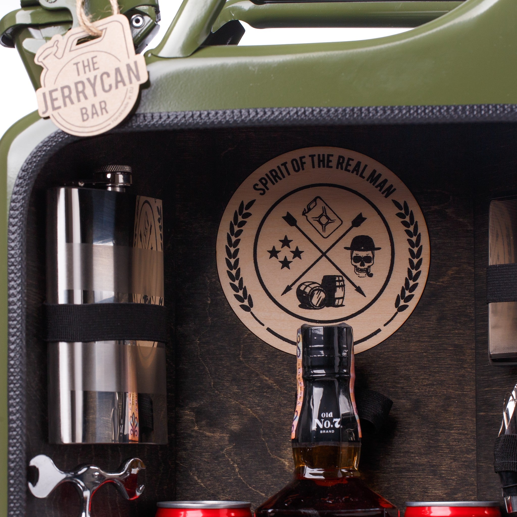 Männerhandtasche mal anders -Real Man- Die Minibar für echte Kerle