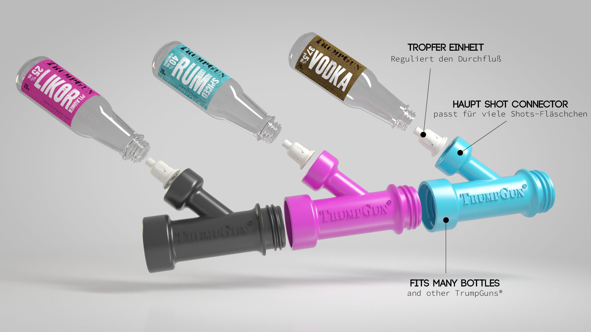 TrumpGun Trump Gun  Make Party great again Festival Shoot Shot Schnaps Geburtstagsgeschenk