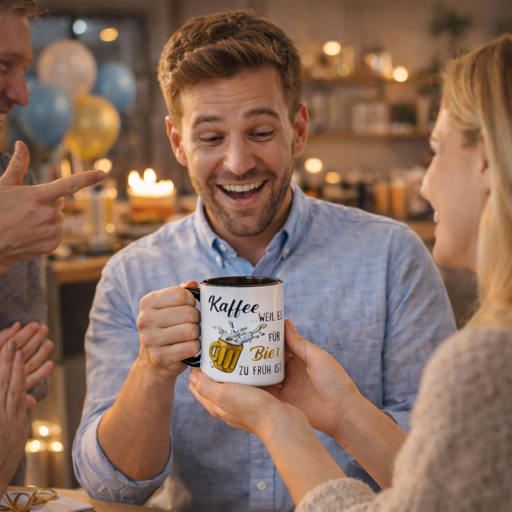 Tasse Bier Geschenk