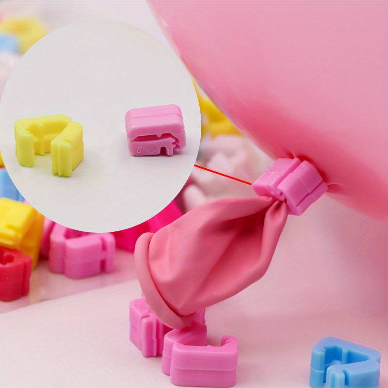 Luftballon Clip Verschluss