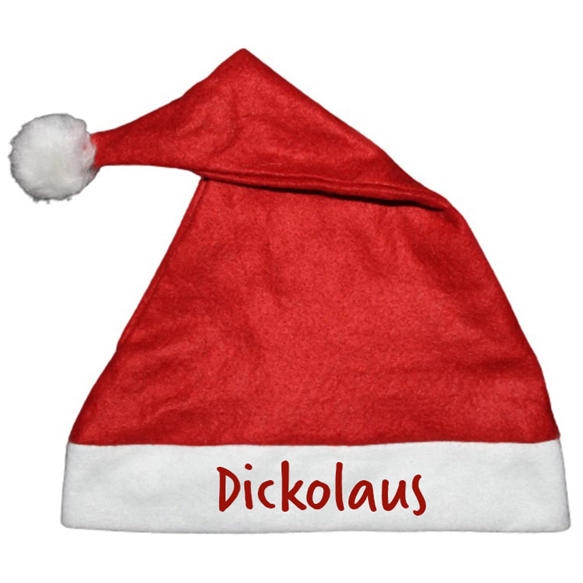 Weihnachtsmützen Nikolausmützen mit Aufschrift