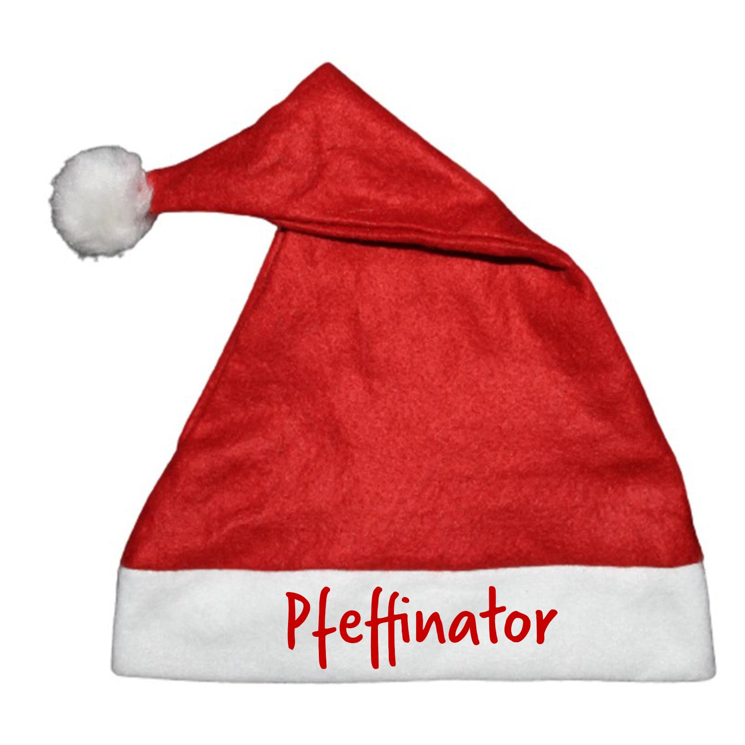 Weihnachtsmützen Nikolausmützen mit Aufschrift