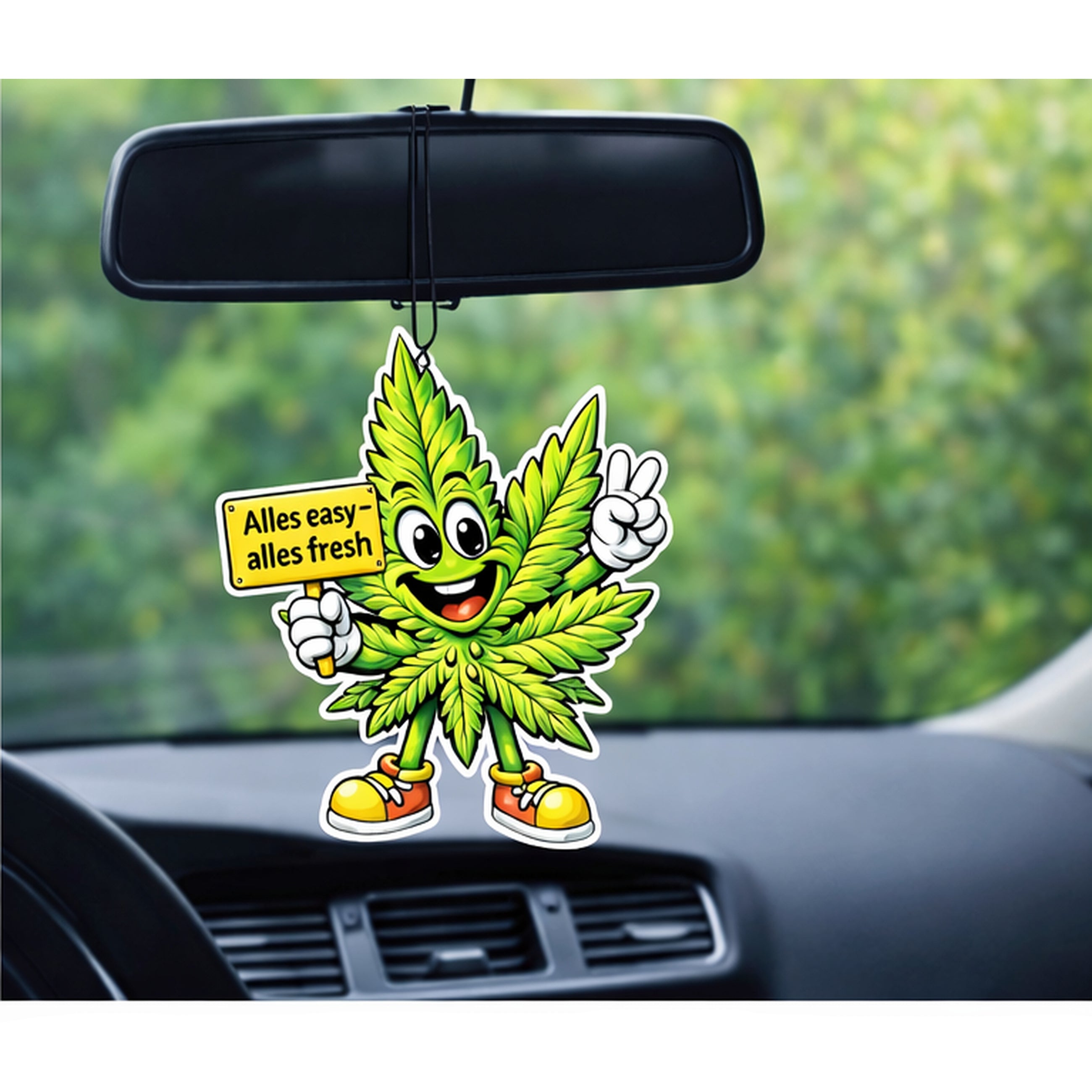 Lustiger Duftbaum Cannabis