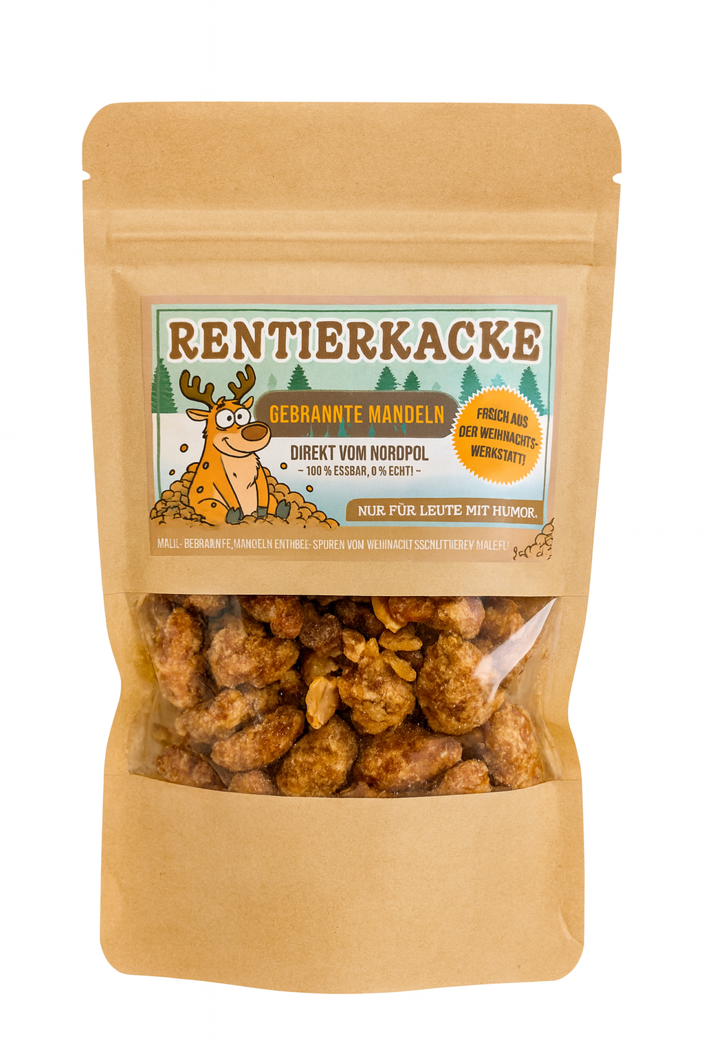 gebrannte Mandeln Rentierkacke Weihnachtsmarkt Mandeln