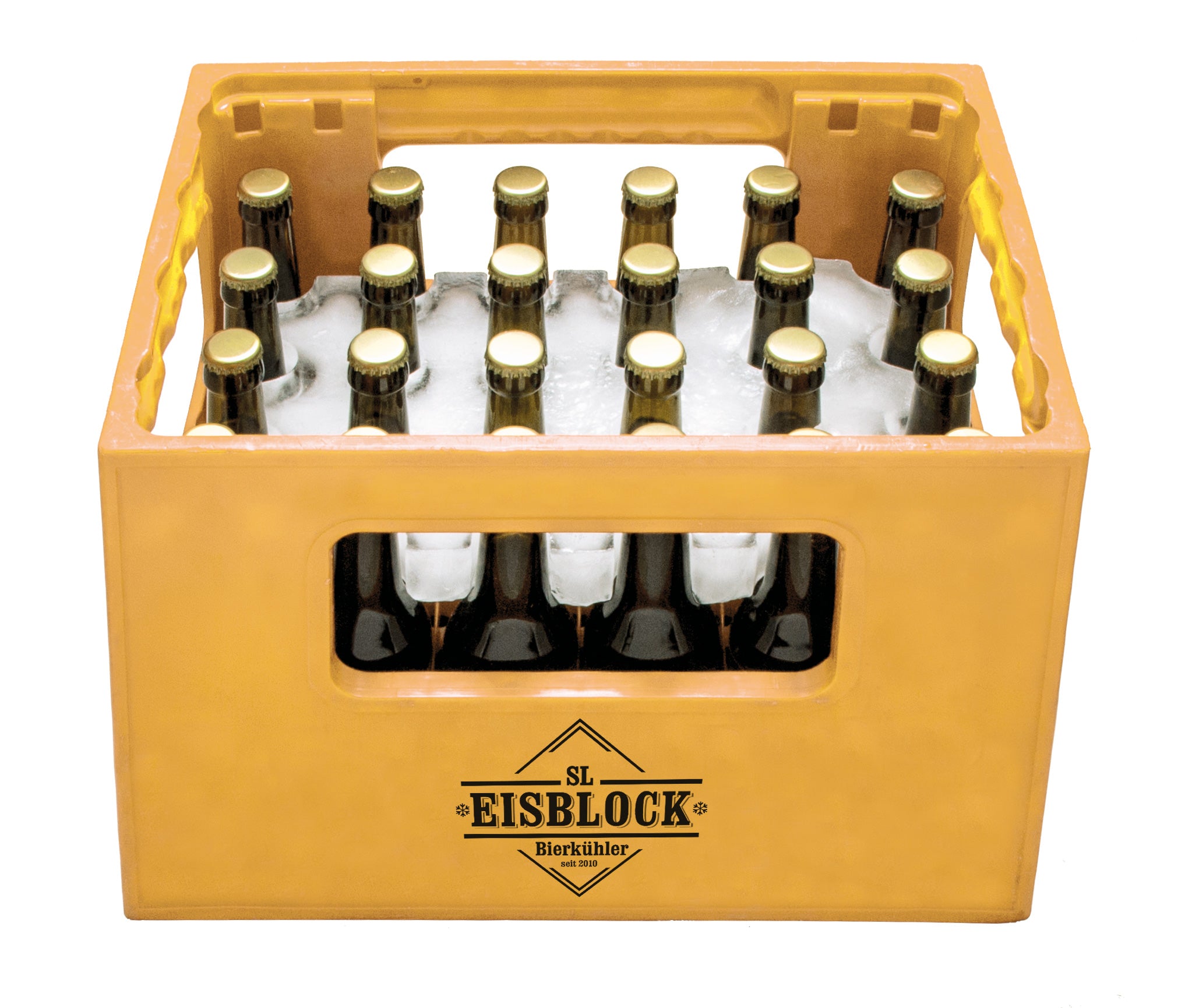 SL-Eisblock für 0,33L Flaschen Bierkastenkühler