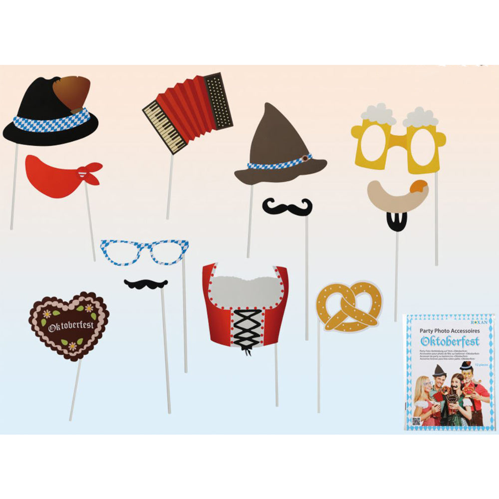 Selfie Selphy Selphie Accessoires Foto Bilder Weihnachten Firmenfeier Oktoberfest Bier Bierfest Happy new Yeahr Zylinder Hut Brille 