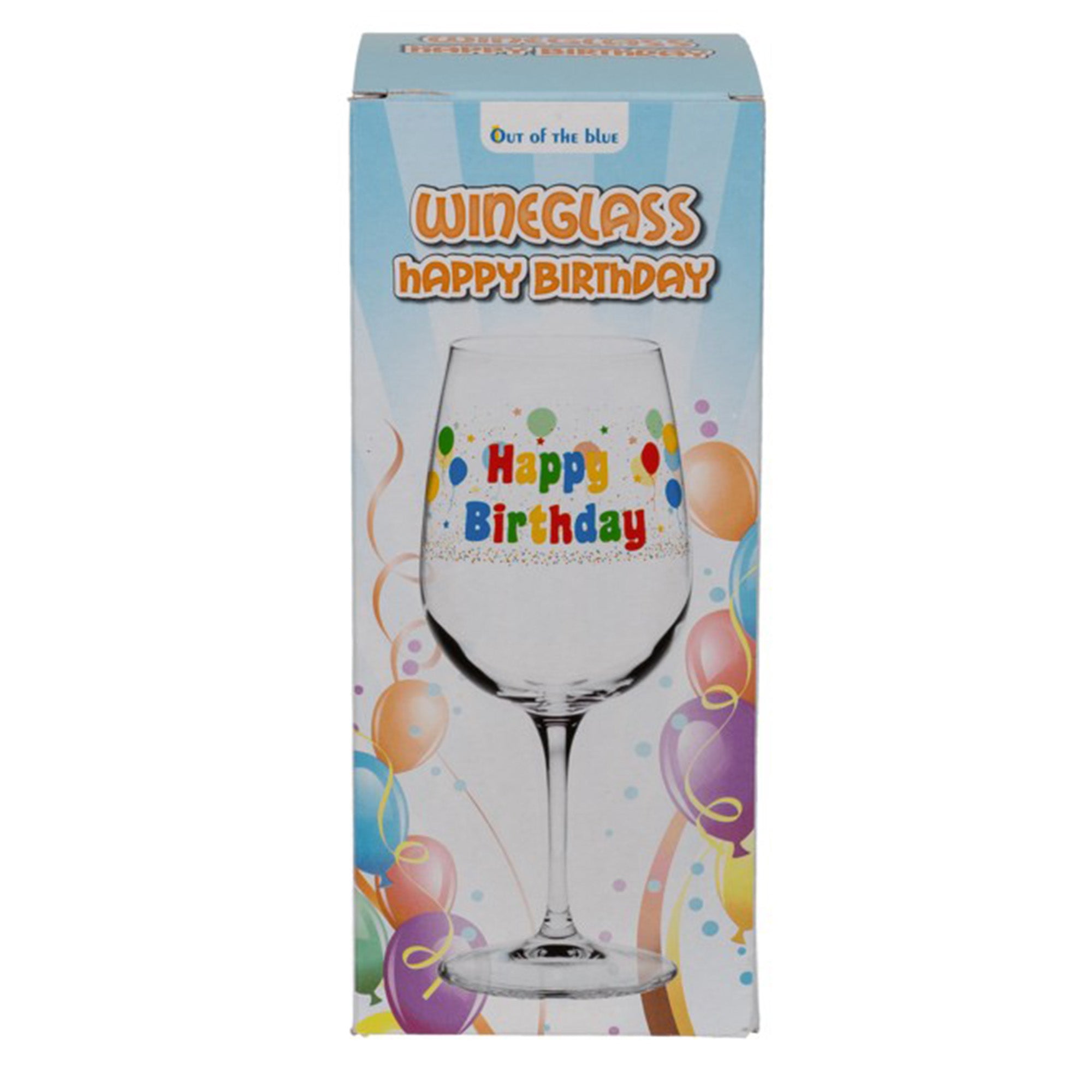 🎉 Weinglas „Happy Birthday“ – Das perfekte Geschenk zum Geburtstag | Geschenkidee für Freundin, Mama, beste Freundin, BFF, Schwester oder Kollegin