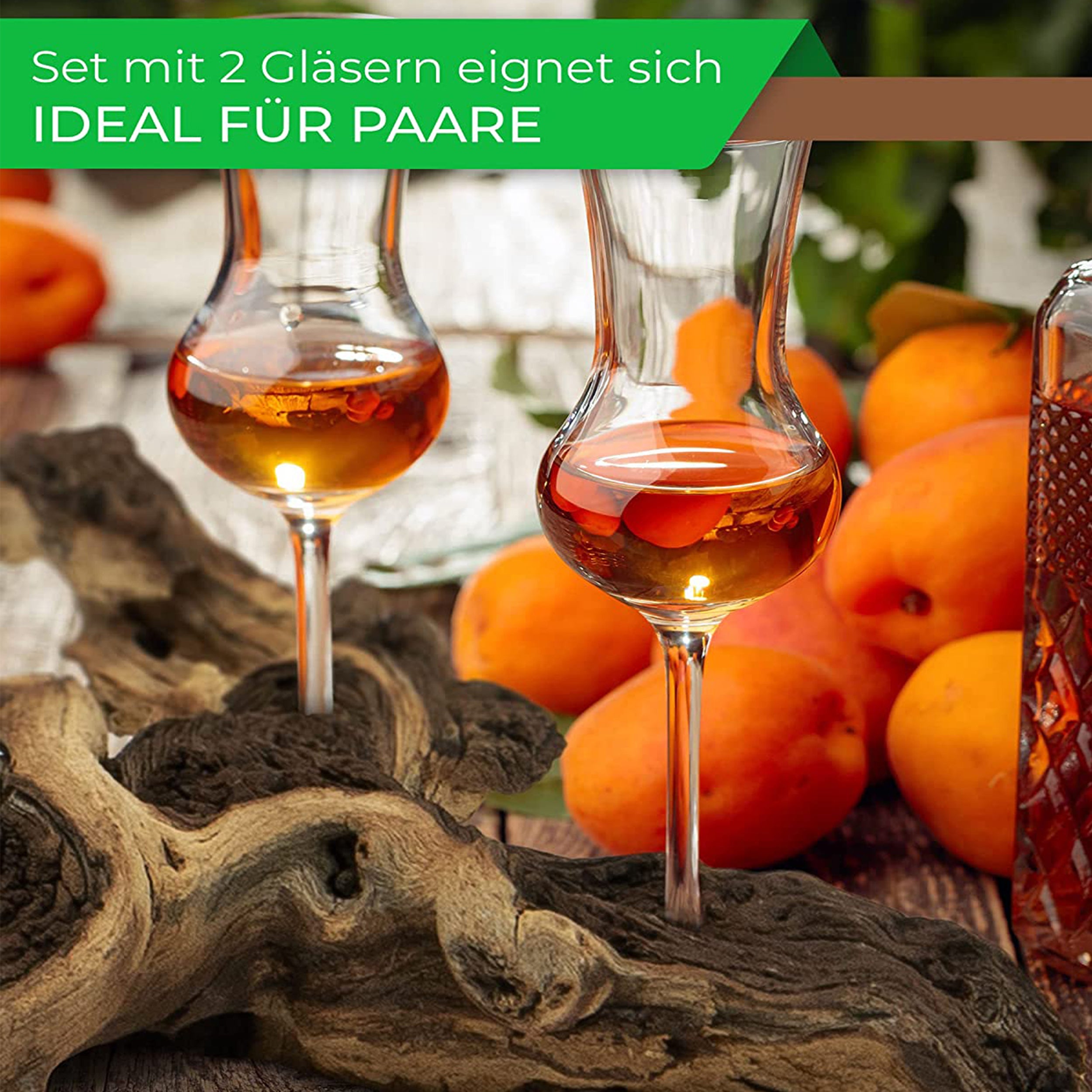 Grappawurzel Schnapsservice Schnapswurzel Echtholzwurzel 80ml Leonardo Daily