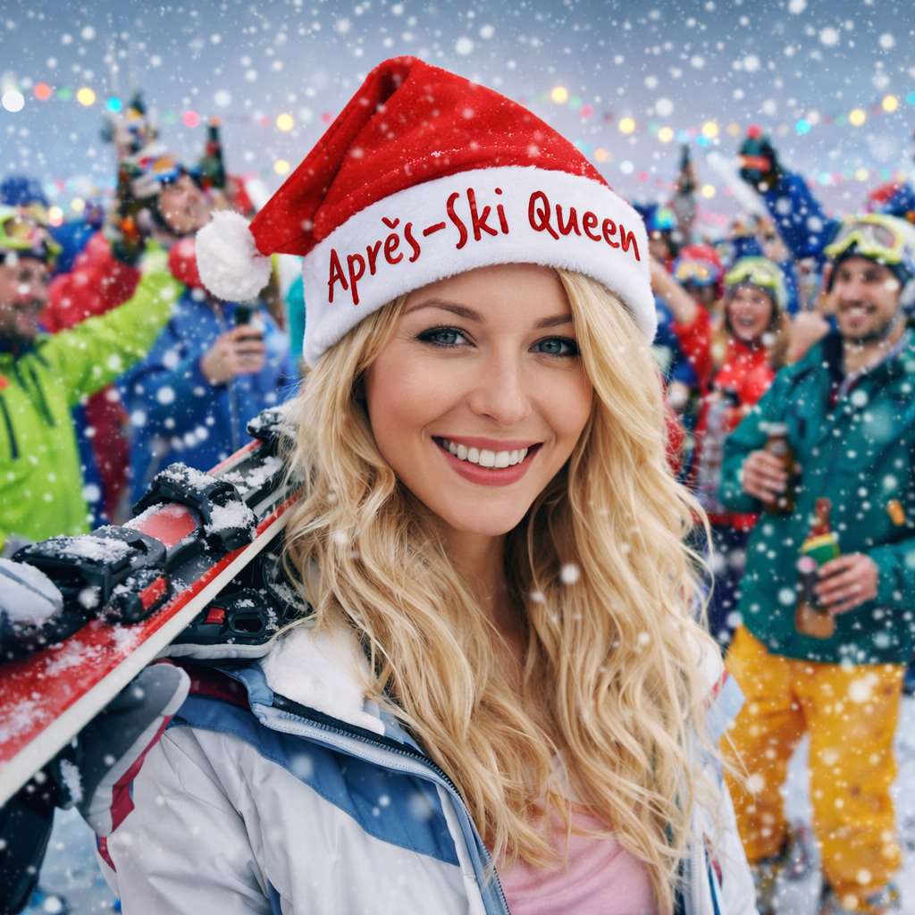 Apres-Ski-Queen-Muetze-Nikolausmütze-Party