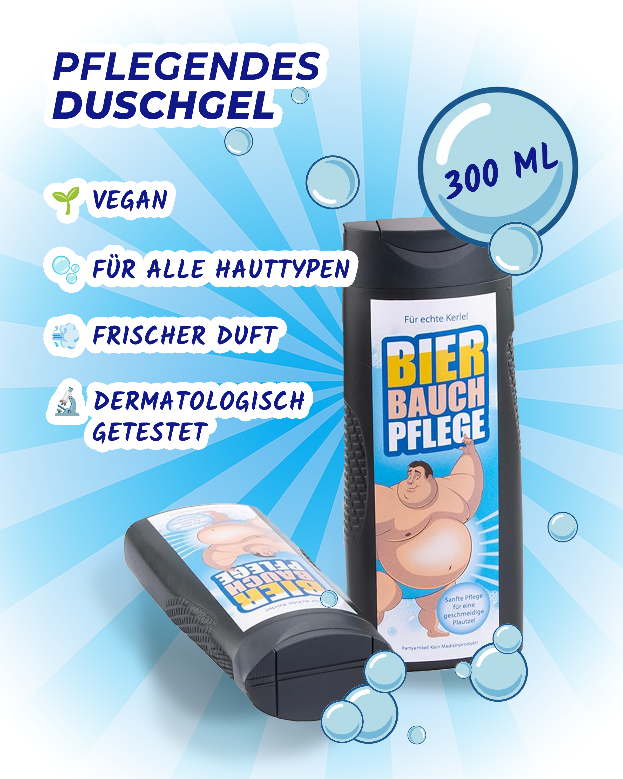 Die Bierbauchpflege für den Mann