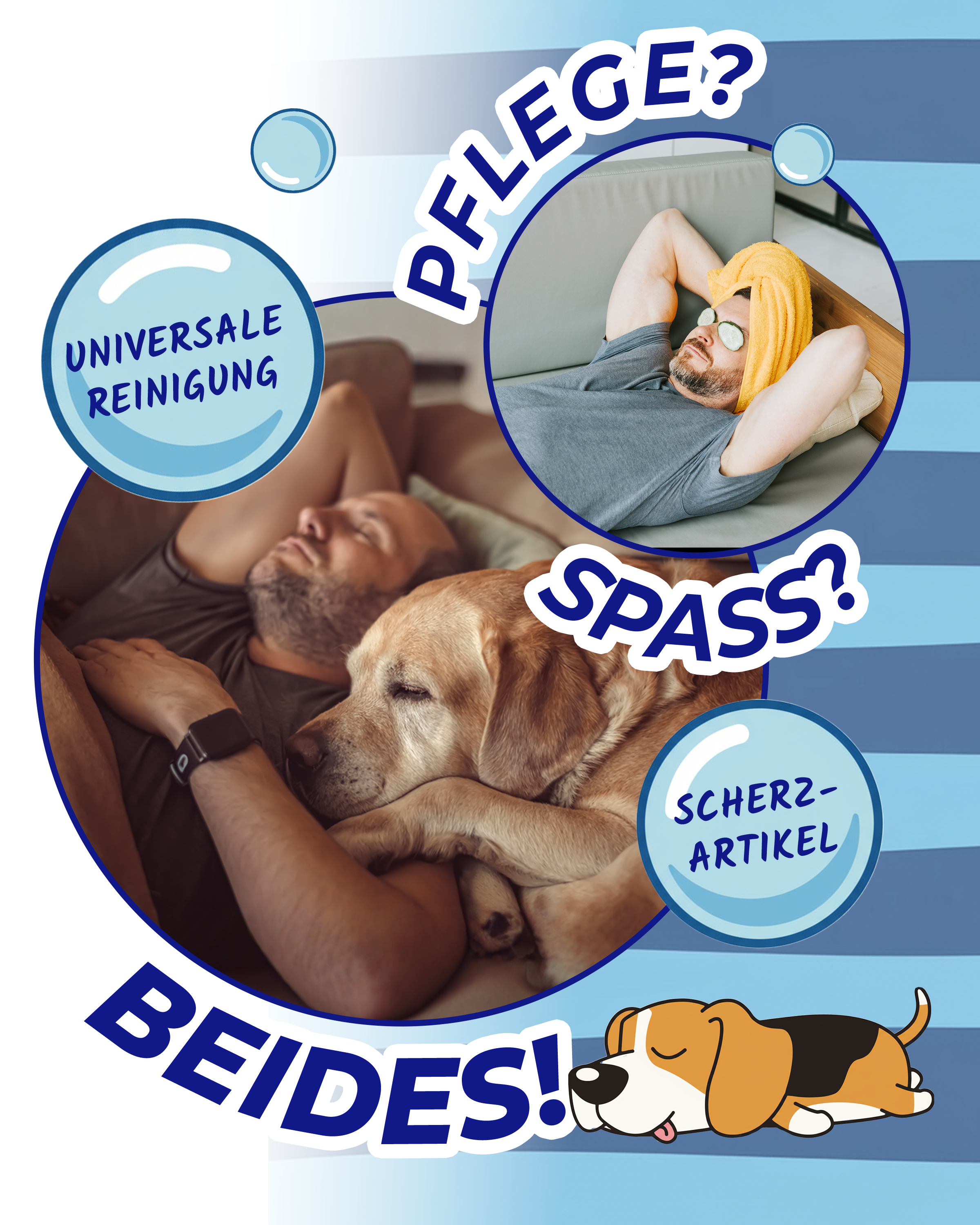 Fauler Hund - Das Männershampoo