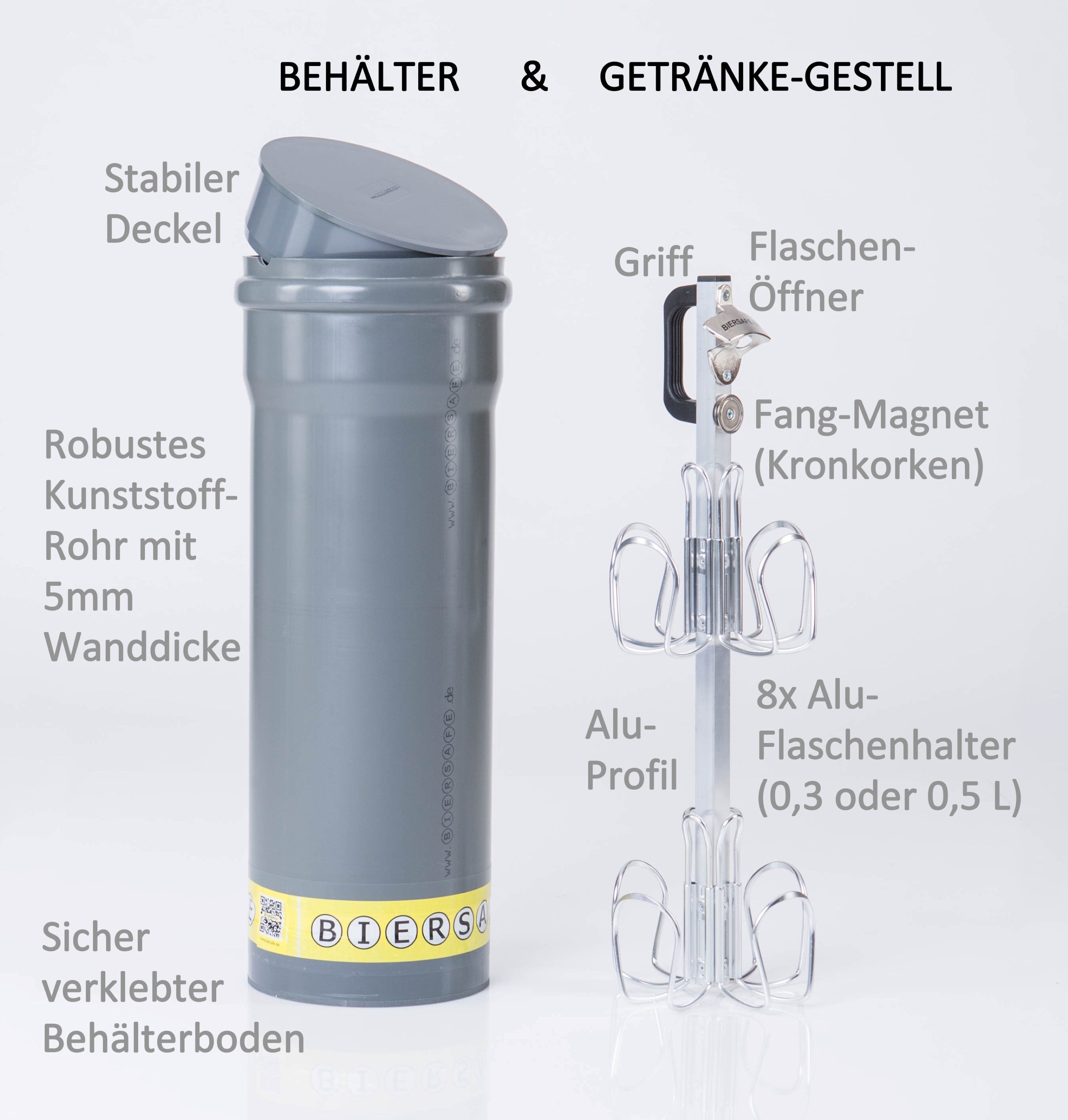 Biersafe 8er "Der kleine Bruder"