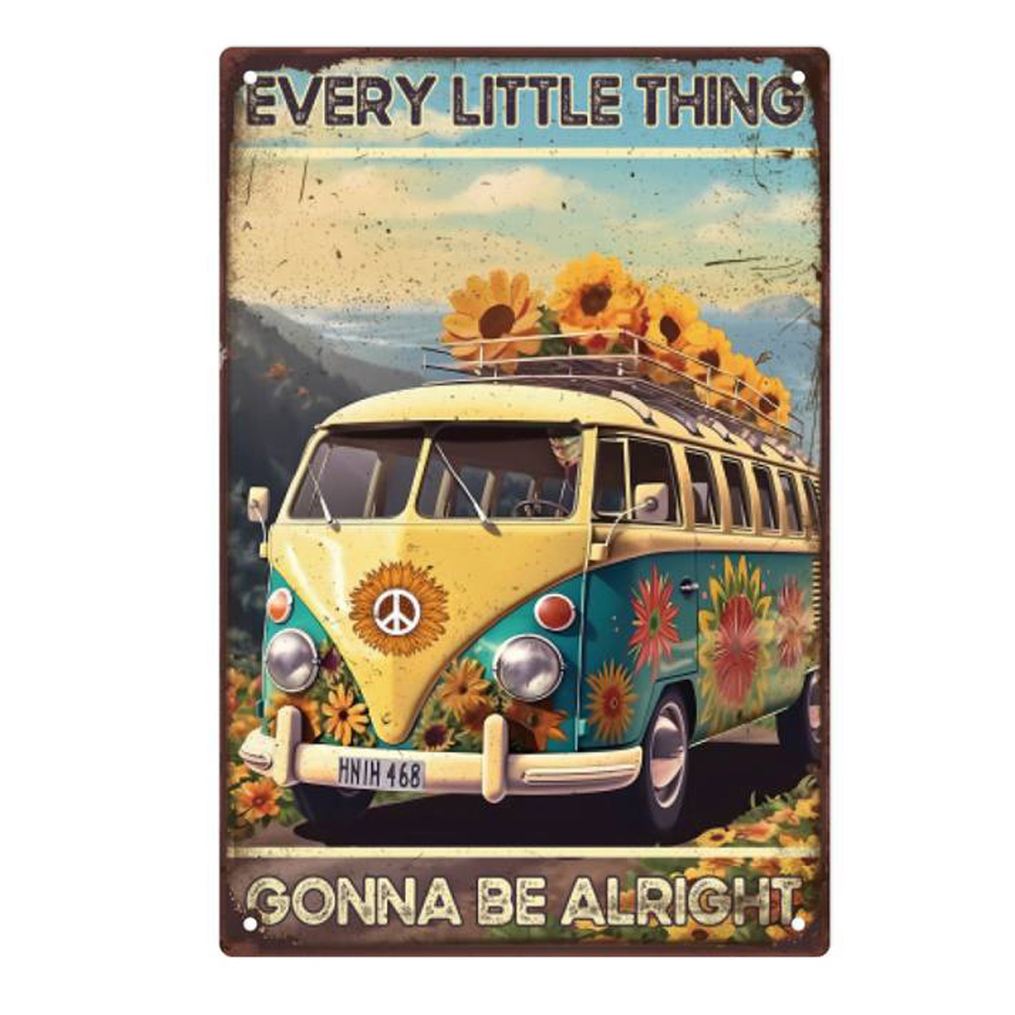 Versch. Blechschilder Retro USA 30cmx20cm