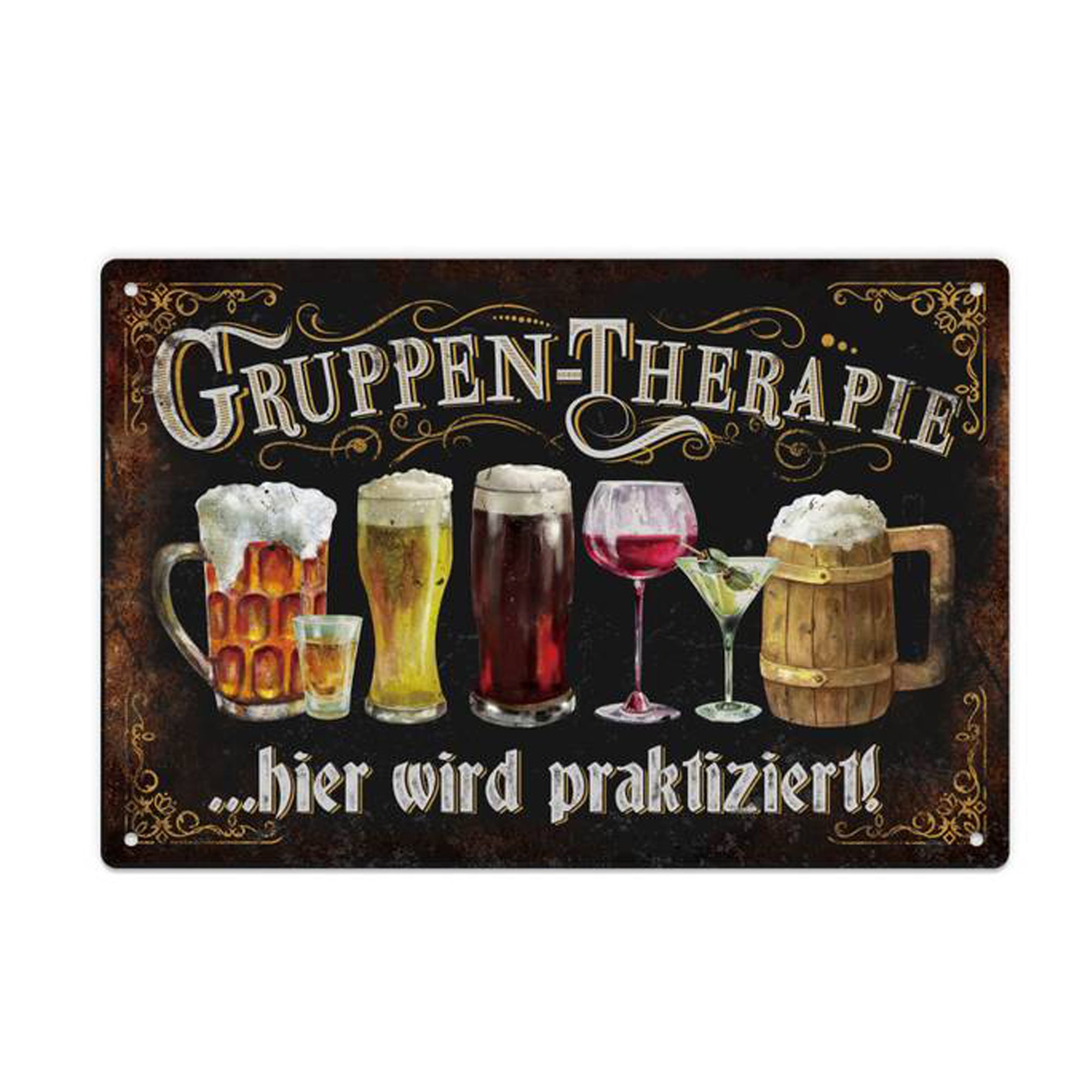 Versch. Blechschilder Retro USA 30cmx20cm