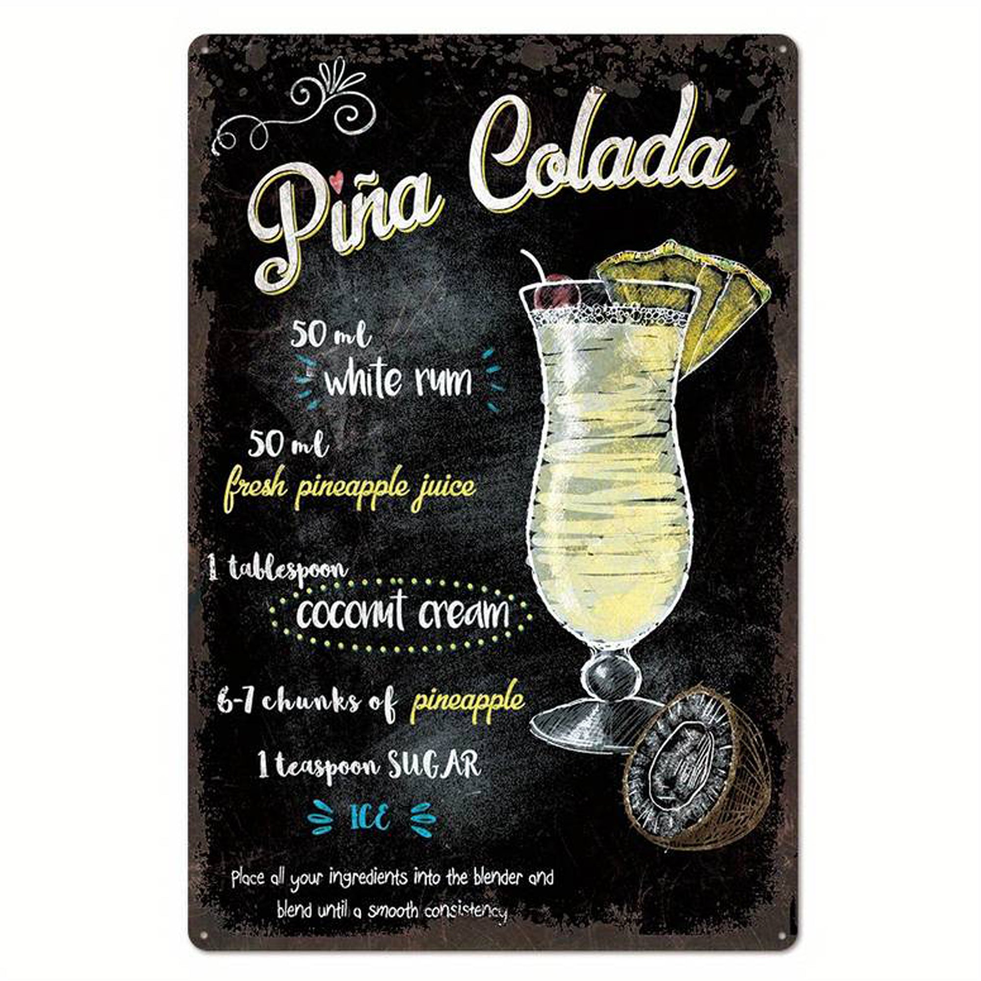 Versch. Blechschilder Retro USA 30cmx20cm