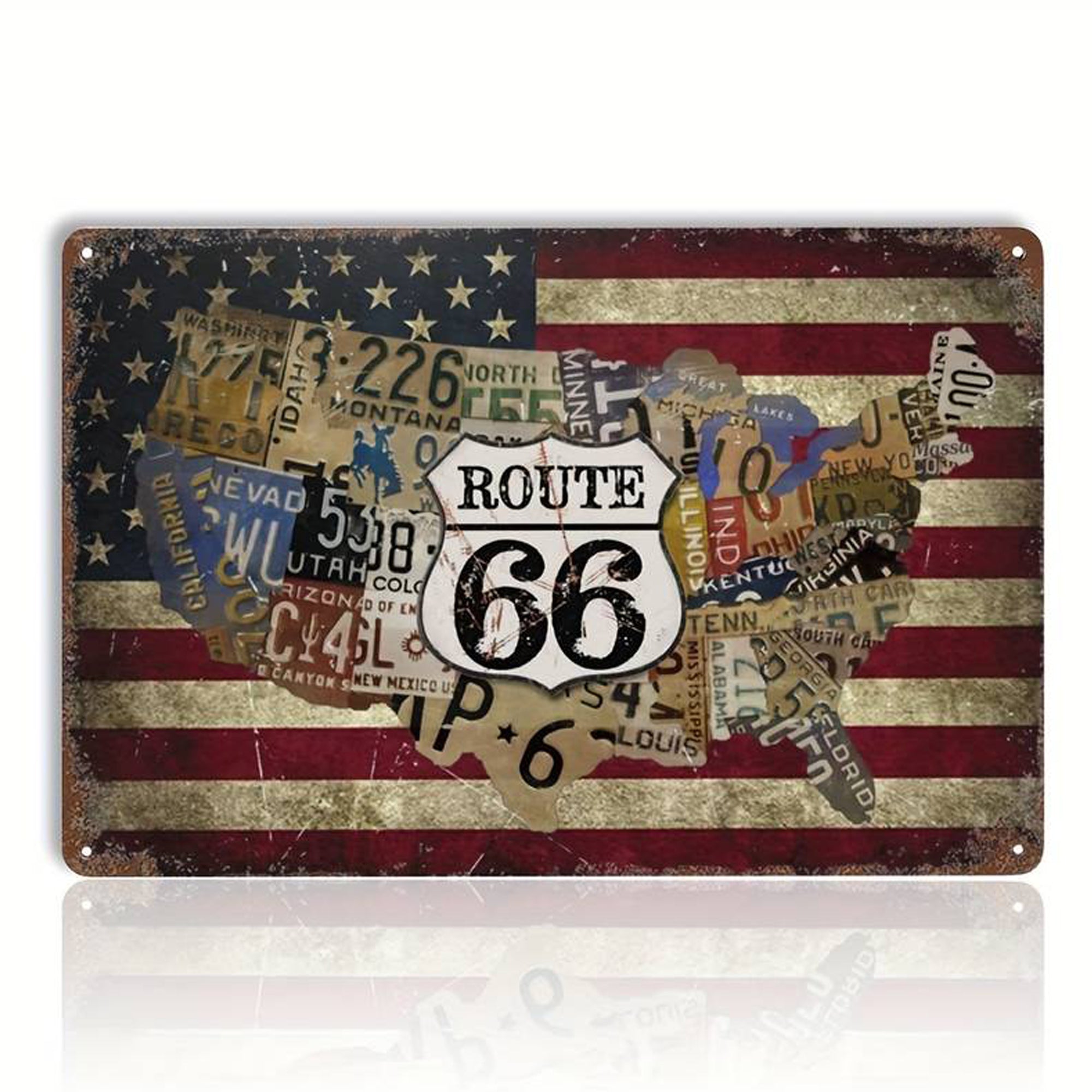Versch. Blechschilder Retro USA 30cmx20cm