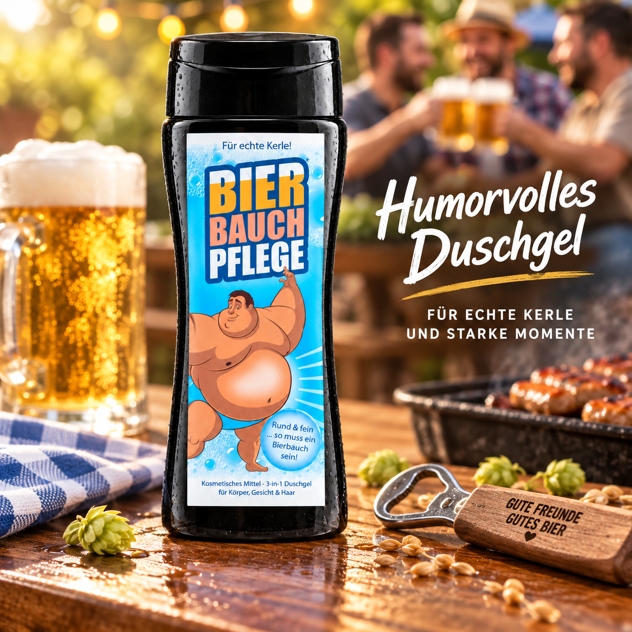 Die Bierbauchpflege für den Mann