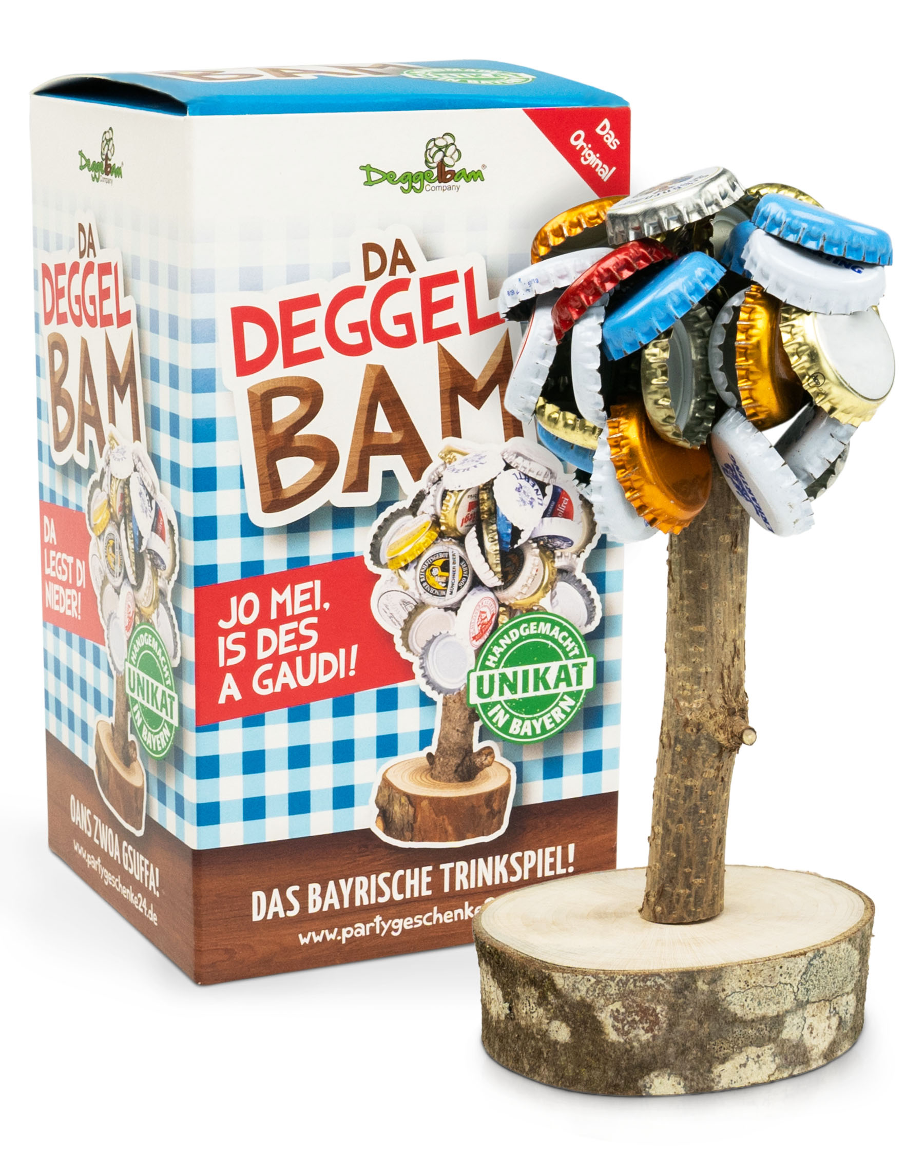 Der Deggelbam -naturbelassen- bayrisch verpackt V2.0