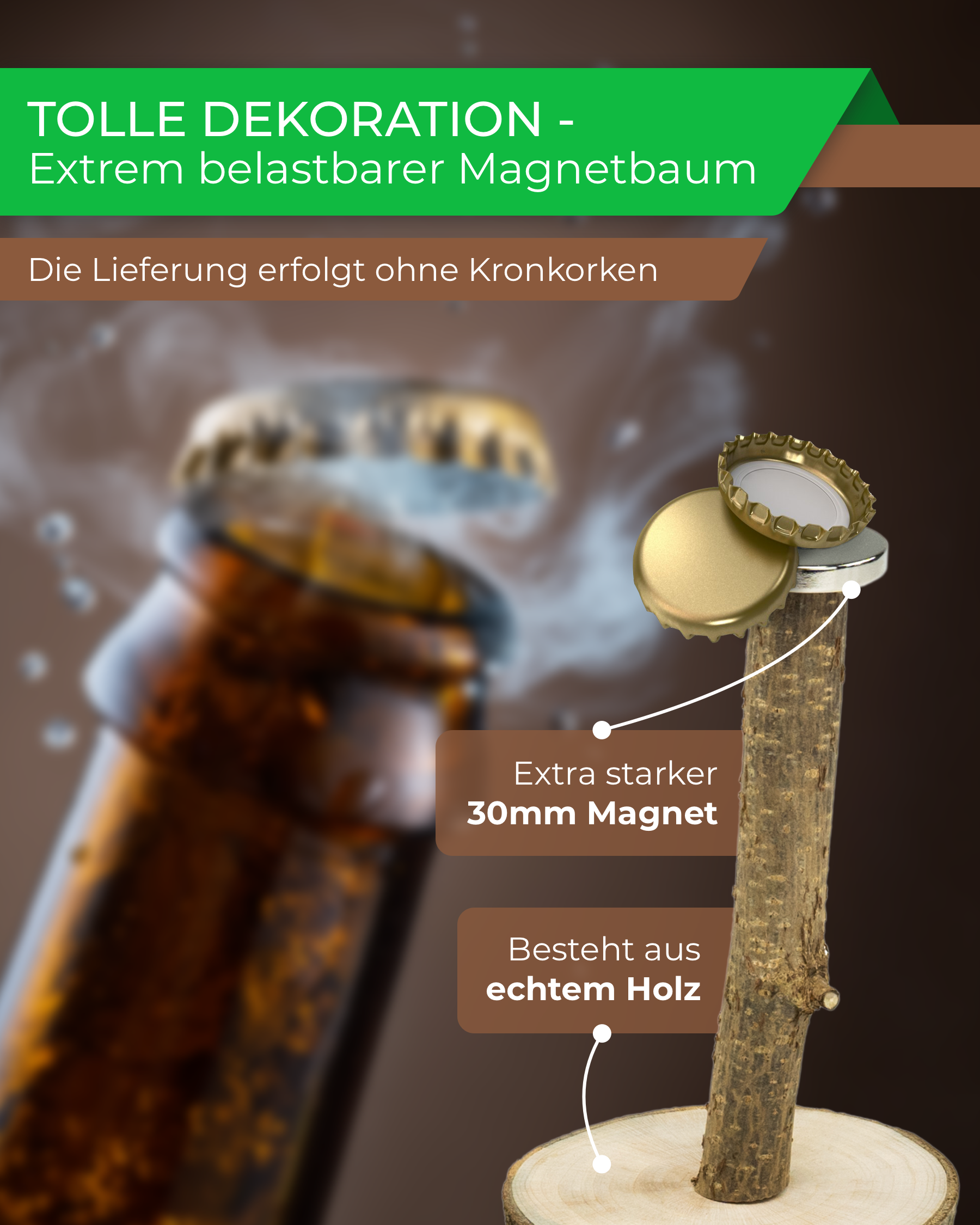 Der Deggelbam -naturbelassen- bayrisch verpackt V2.0