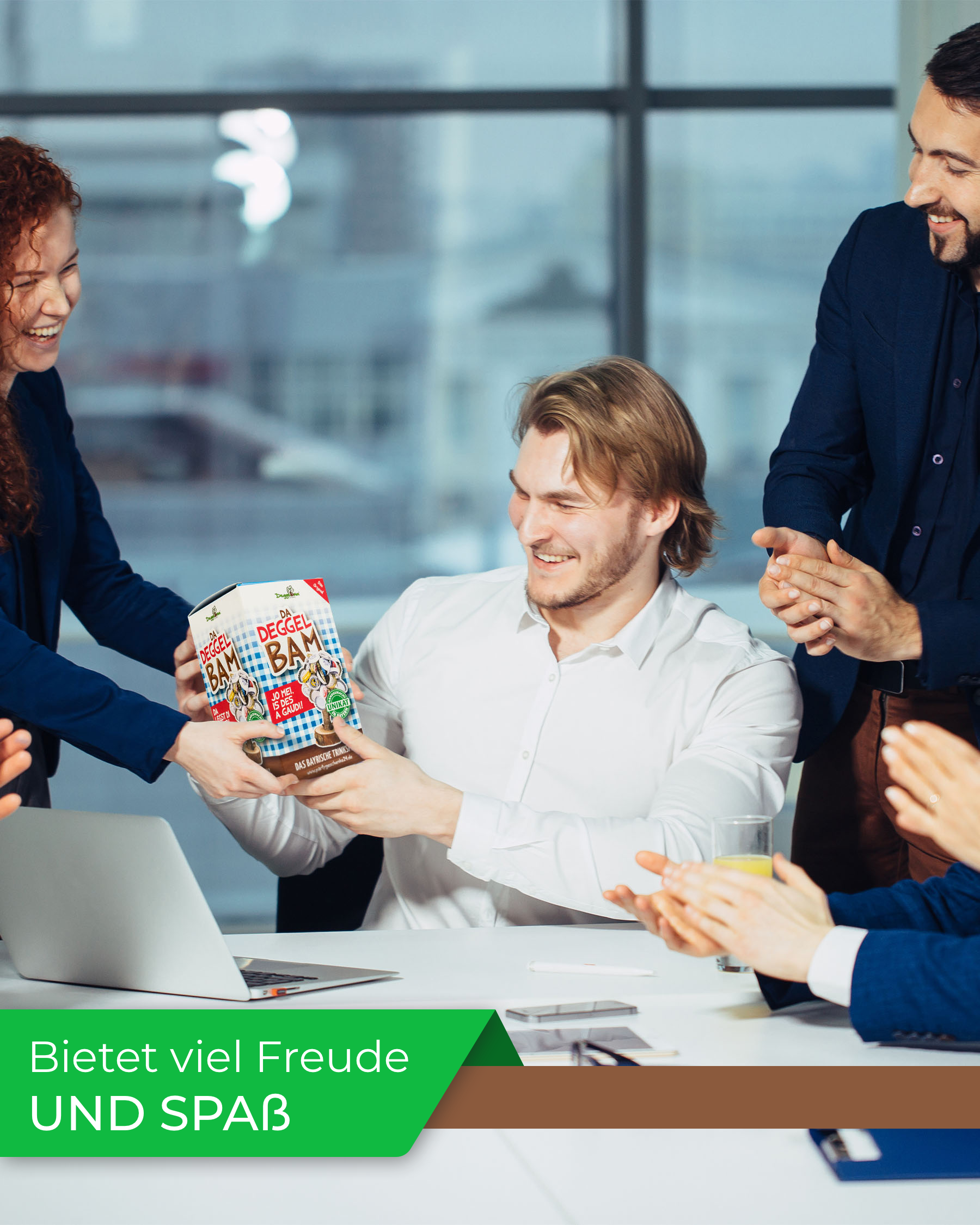 Der Deggelbam -naturbelassen- bayrisch verpackt V2.0