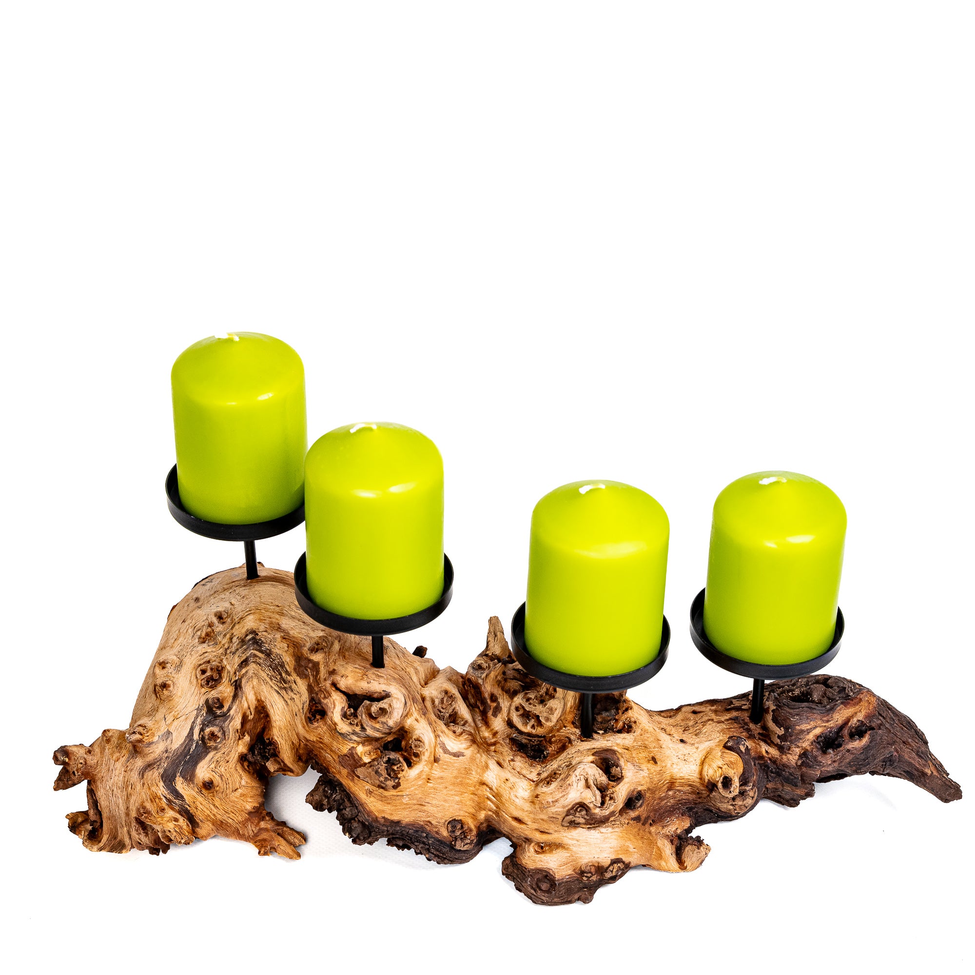 Beispielbild mit grünen Kerzen
