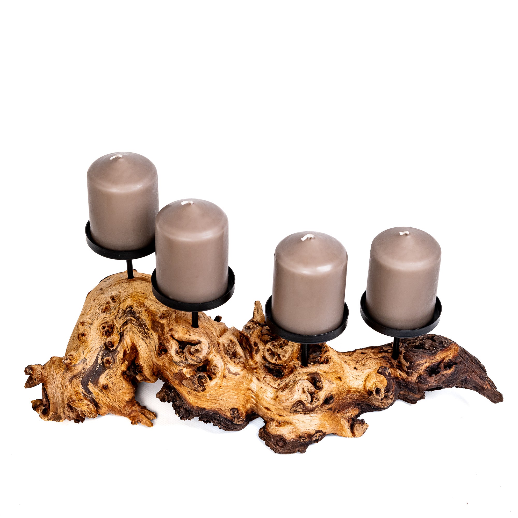 Beispielbild mit grauen Kerzen